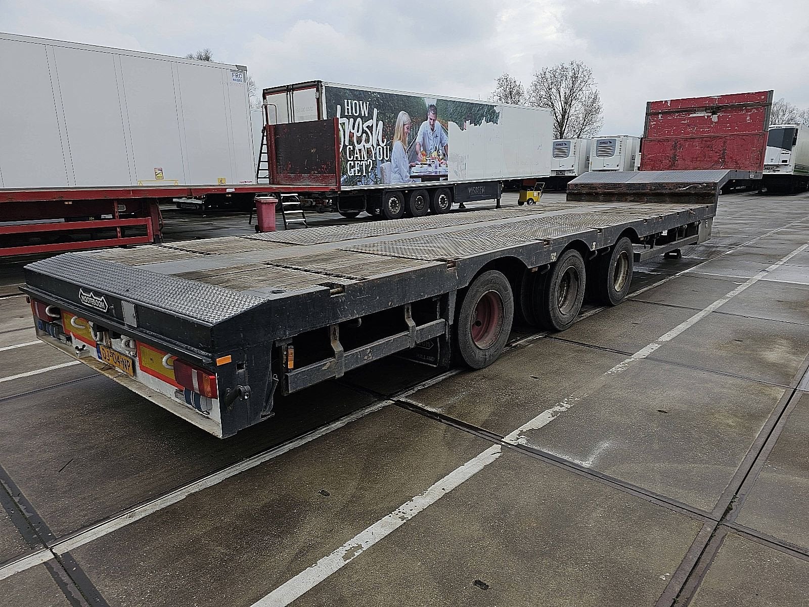 NOOTEBOOM OSD-48-03V/L extendable adr, Overige kleuren, Origineel Nederlands, Bedrijf, Aanhangers en Opleggers