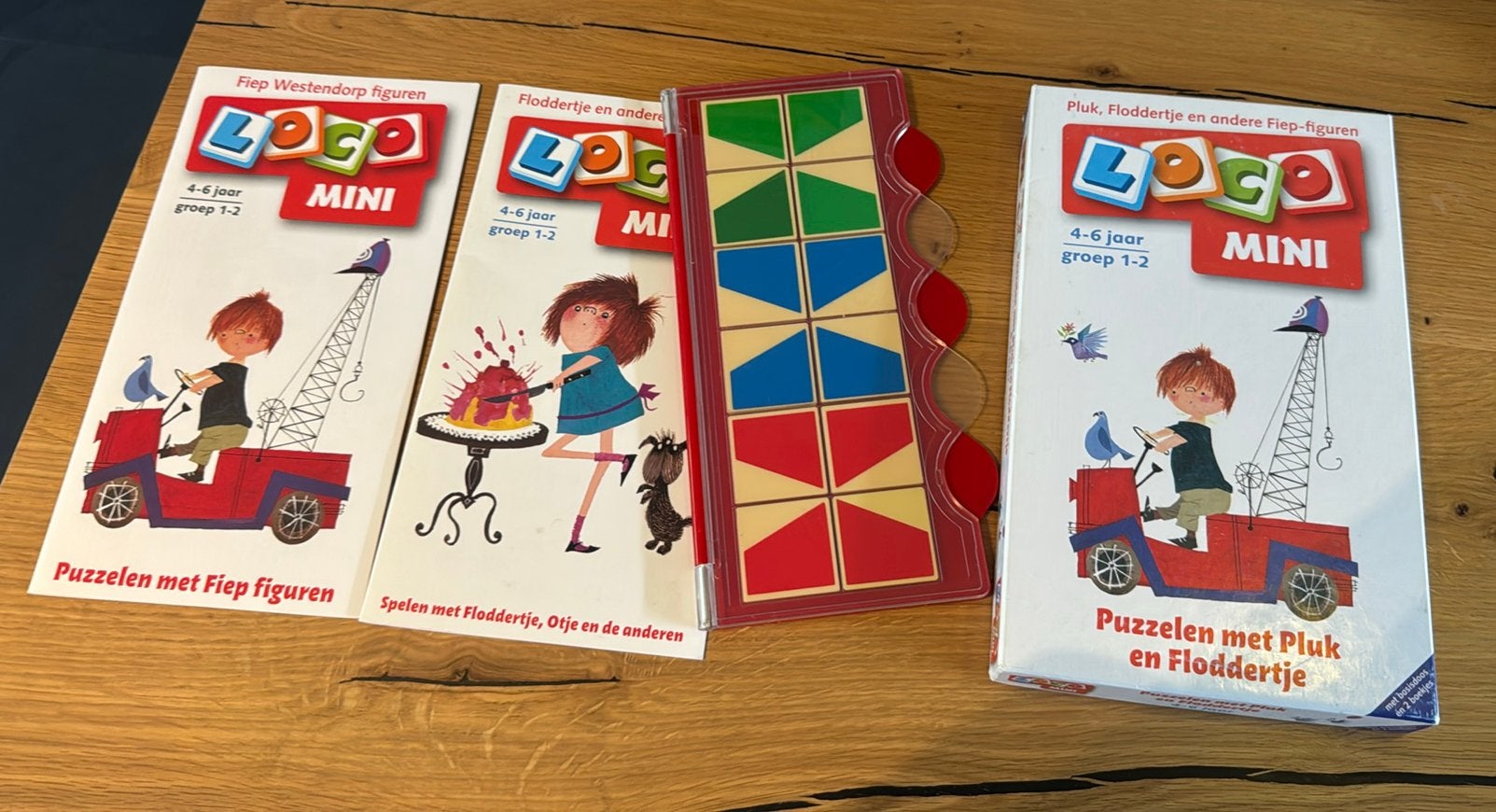 LOCO mini starterspakket Fiep Westendorp, Pluk en Floddertje, Ophalen of Verzenden, Zo goed als nieuw, Puzzelen