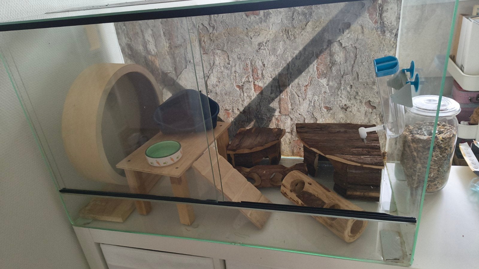 hamsterverblijf, terrarium, hamsterkooi, Ophalen of Verzenden