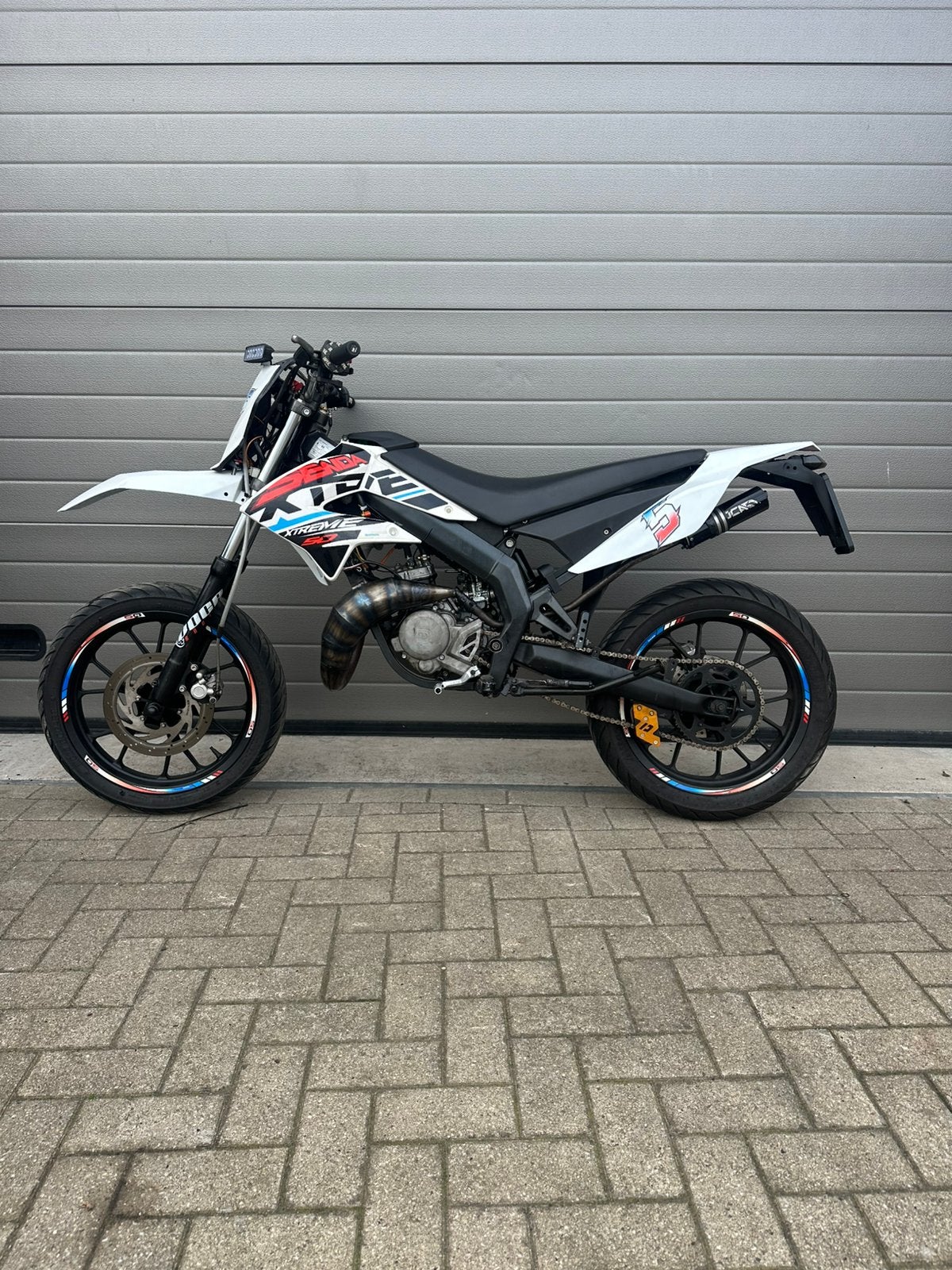 Derbi senda xtreme, Ophalen, Zo goed als nieuw