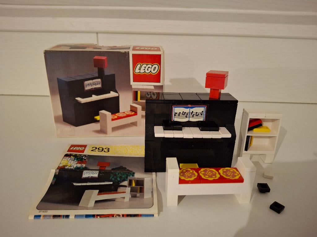 Lego Homemaker 293 ( 293-1 ) Piano 1973, Ophalen of Verzenden, Gebruikt