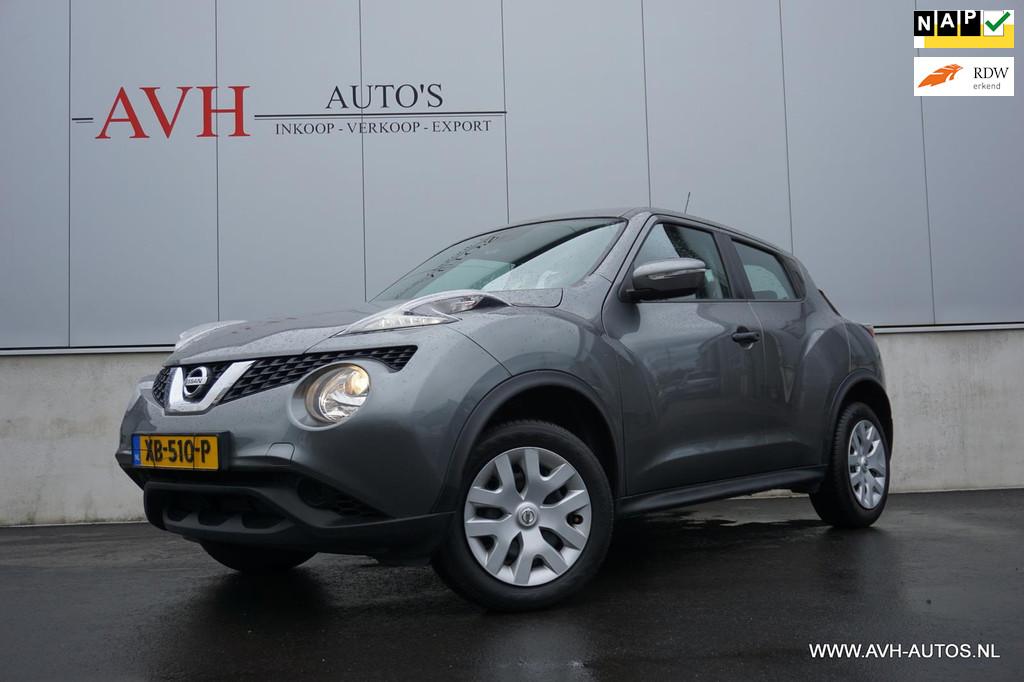 Nissan Juke 1.6 Visia, Auto's, Nissan, Voorwielaandrijving, 94 pk, Stof, Euro 6