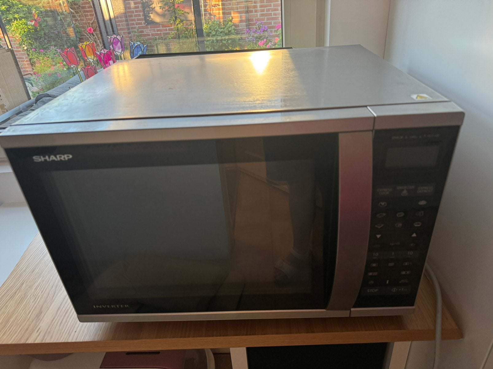 Sharp combi magnetron, Ophalen, Gebruikt