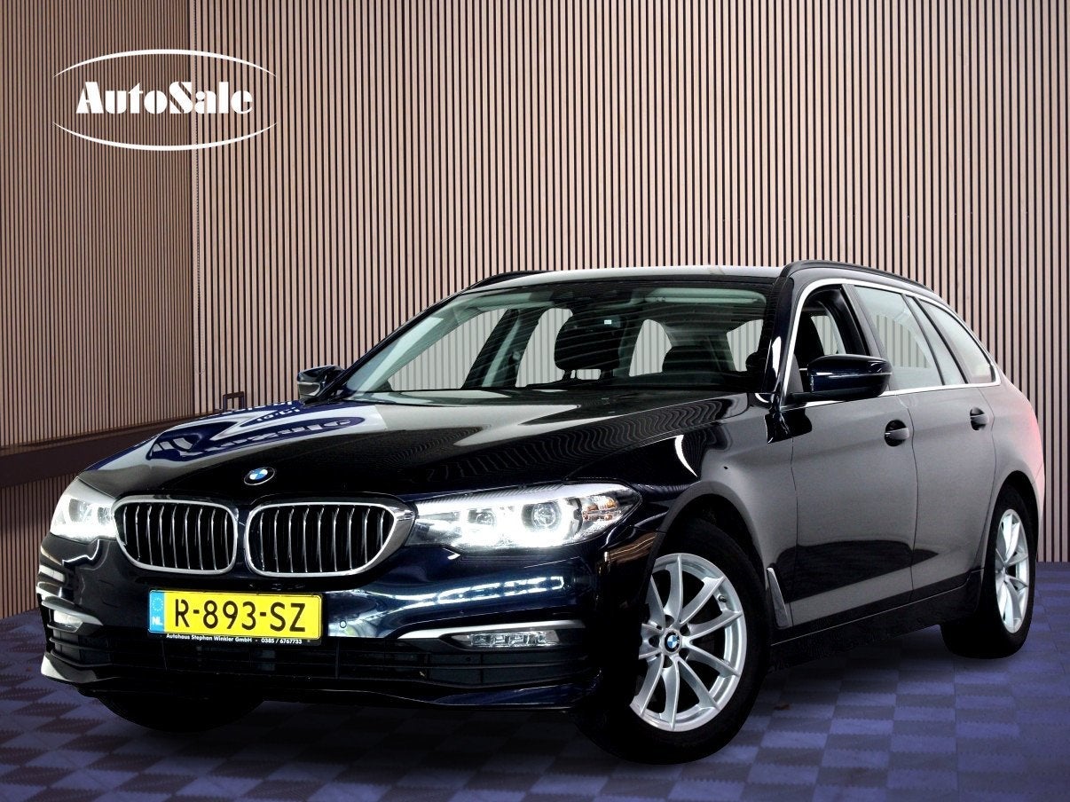 BMW 5 Serie Touring 520i Executive NAVI AVM LED STOELVW CAME, Auto's, 1998 cc, Euro 6, 4 cilinders, 2000 kg