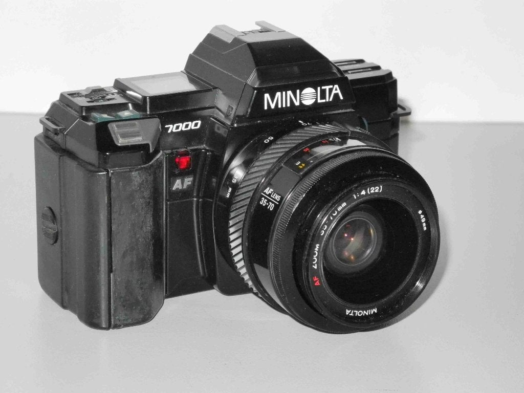 Minolta 7000 + 35-70 zoom, Ophalen of Verzenden, Gebruikt, Spiegelreflex, Minolta