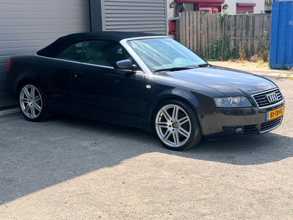 Audi A4 Cabriolet 3.0 V6 Exclusive, Auto's, Audi, Gebruikt, Cabriolet, 4 stoelen, A4
