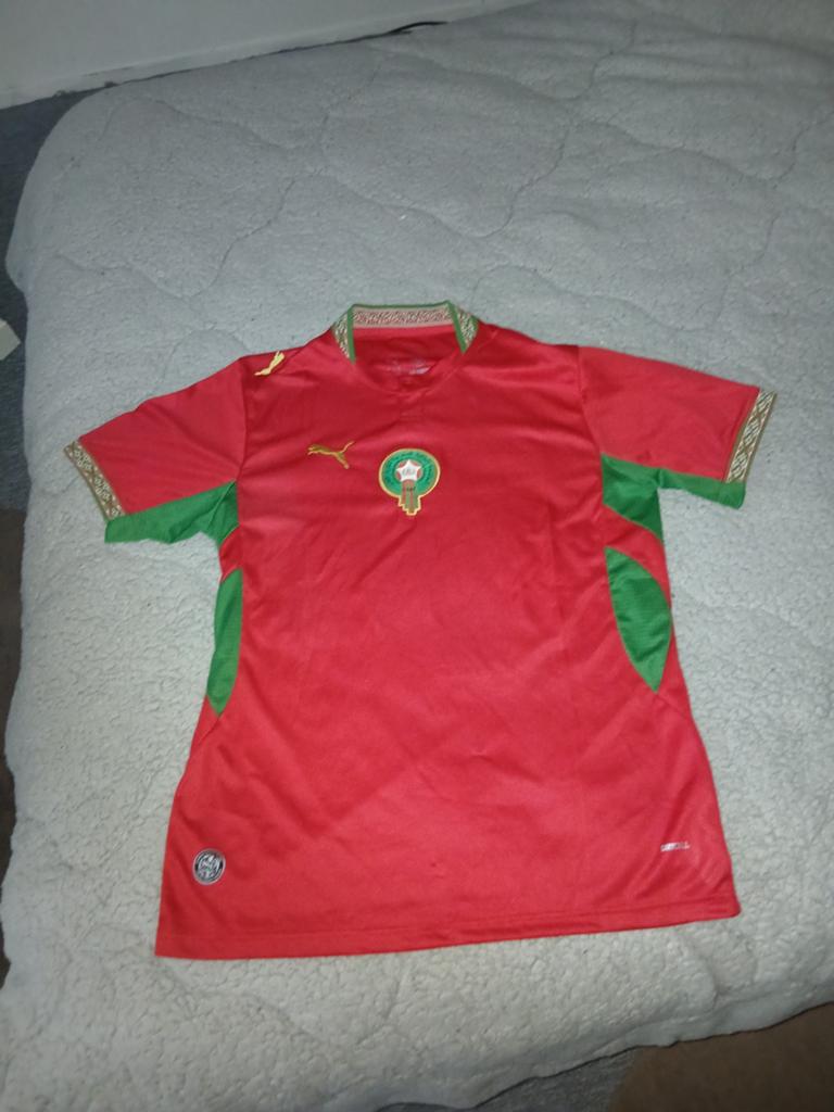 Marokko voetbalshirt maat L, zo goed als nieuw, Ophalen of Verzenden