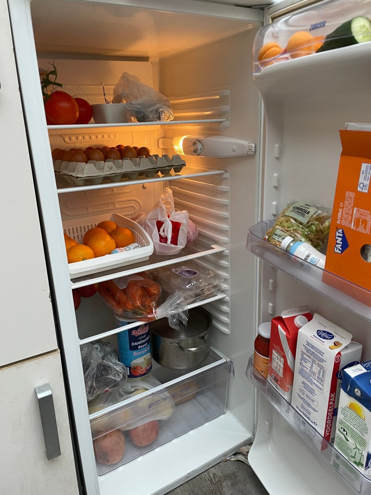 Mooie Zanussi koelkast, werkt perfect, Ophalen of Verzenden, Gebruikt