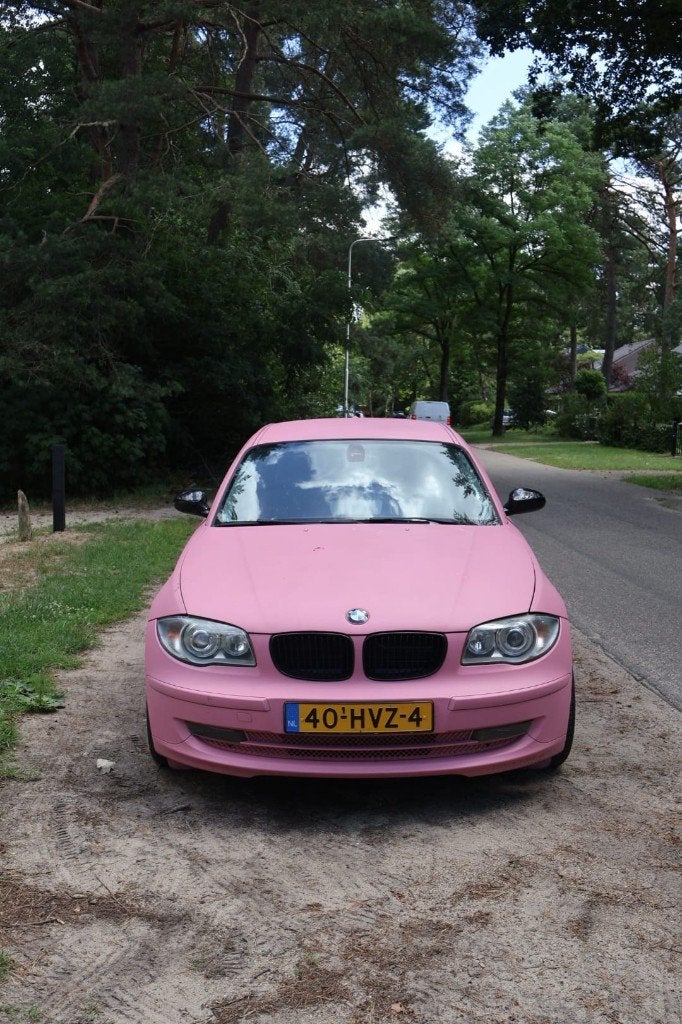 Roze BMW 1-Serie 2.0 118I 3DR 2009, 1-Serie, 1995 cc, Zwart, Origineel Nederlands