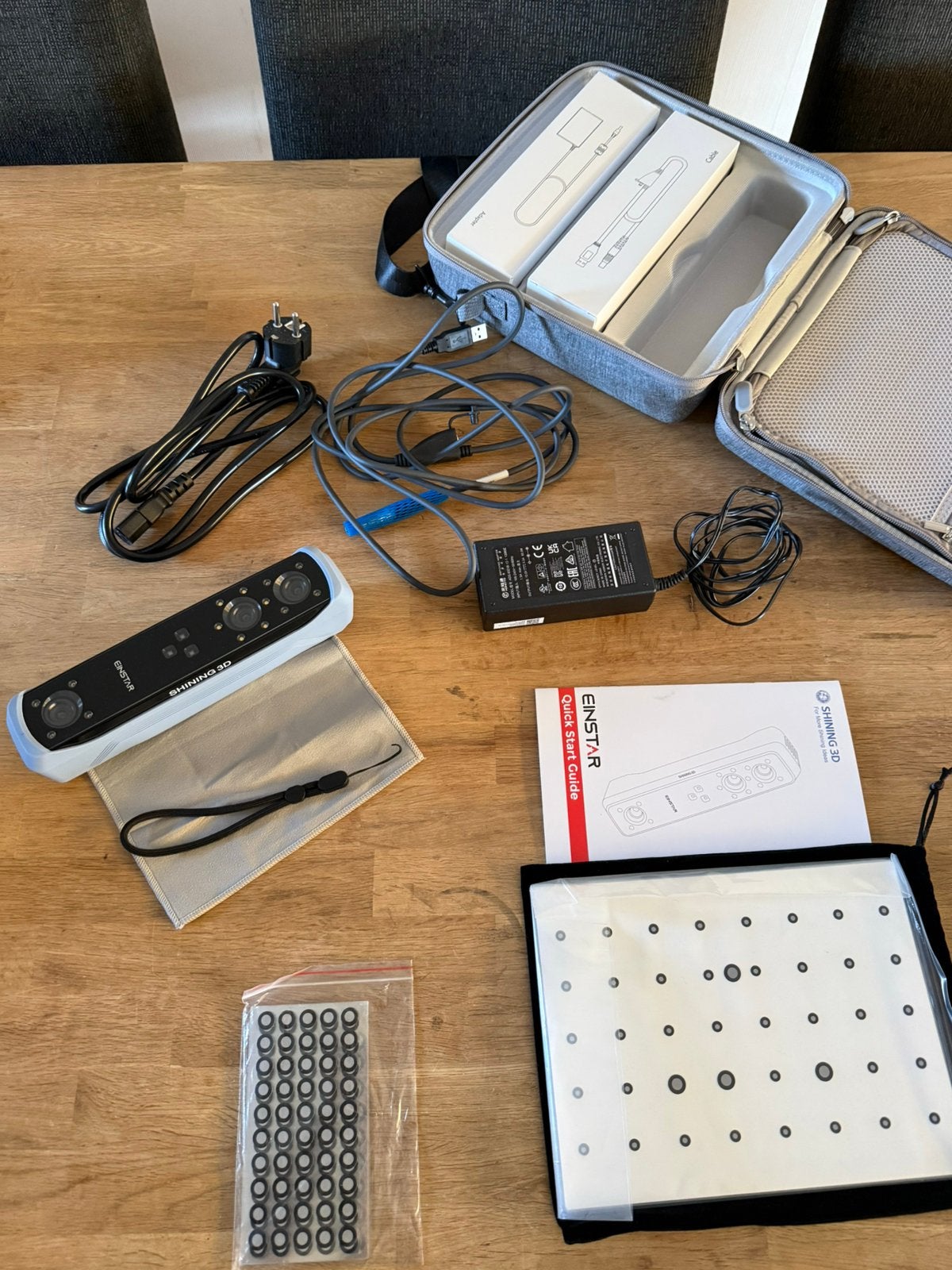 Einstar shining 3d scanner, Ophalen of Verzenden, Zo goed als nieuw, Mobiele scanner, MacOS