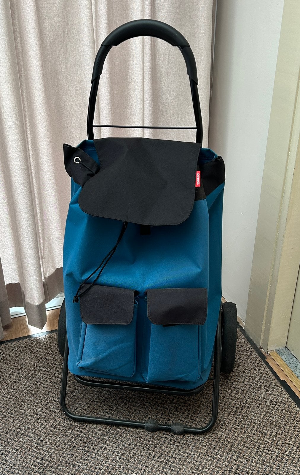 tomado boodschappen trolley, Ophalen, 30 cm of meer, Zwart, Zo goed als nieuw