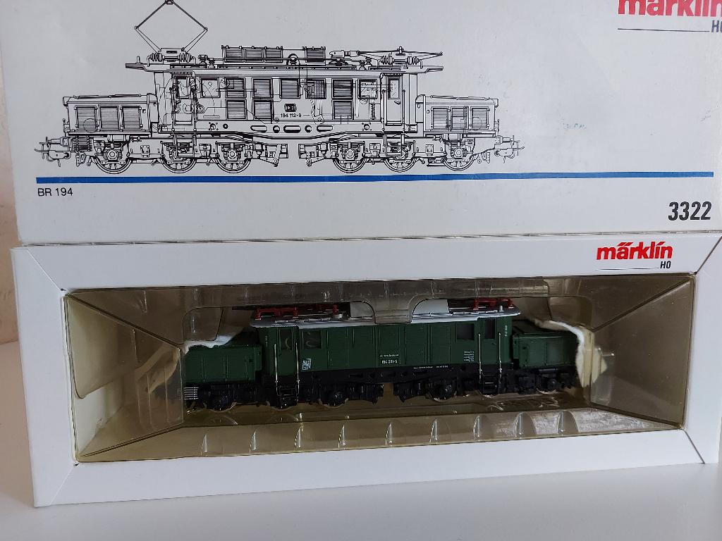 Marklin Locomotief 3322, Hobby en Vrije tijd, Modeltreinen | H0, Wisselstroom, Locomotief, Nieuw, Ophalen of Verzenden