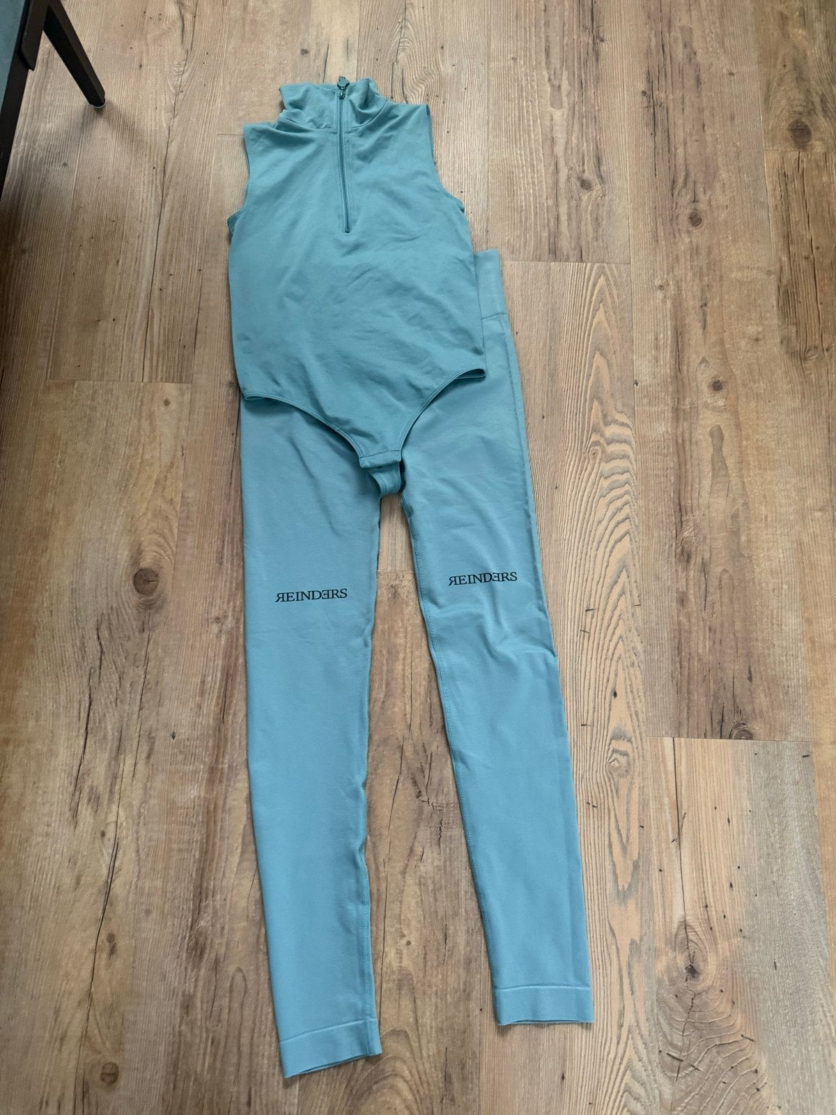 Reinders Sportset - Bodysuit en Legging, Ophalen, Blauw, Zo goed als nieuw, Maat 36 (S)