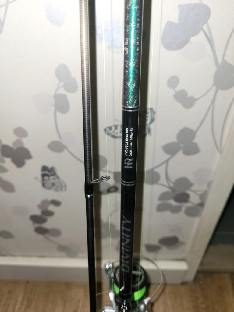 Hearty Rise Divinity Spinhengel 225cm 8-28g, Watersport en Boten, Ophalen of Verzenden, Werphengel