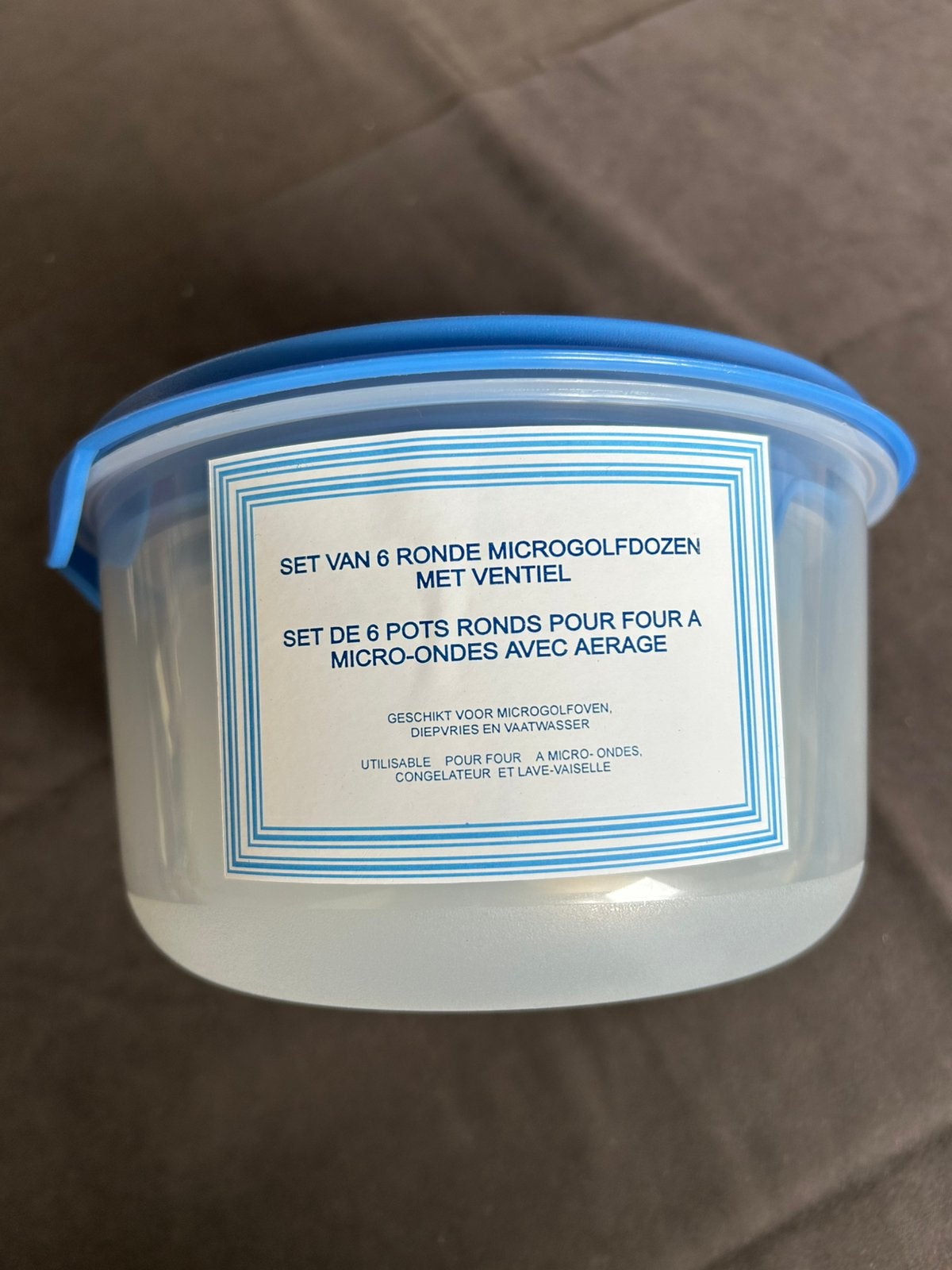 6 vershoudbakjes, Ophalen of Verzenden, Nieuw