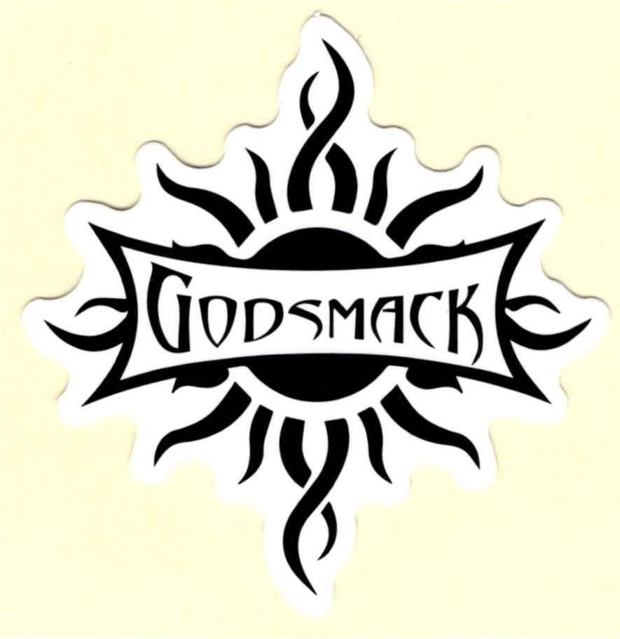 Godsmack sticker, Verzenden, Nieuw, Foto of Kaart