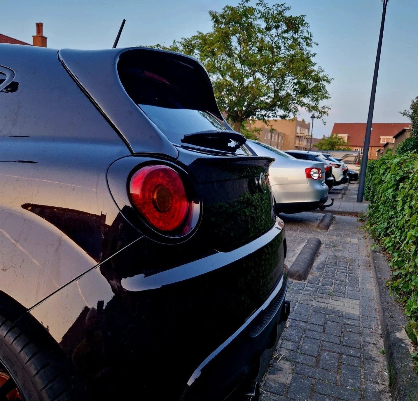 Alfa Mito Cadamuro spoilerset GTA replica, Auto-onderdelen, Ophalen, Gebruikt, Achterklep, Alfa Romeo