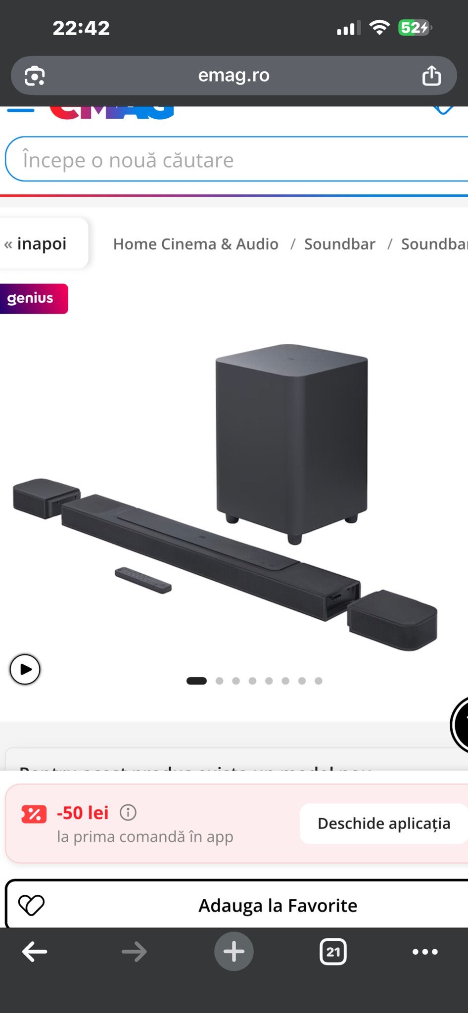 JBL Bar 1000 Soundbar - Nieuw in doos, Audio, Tv en Foto, Soundbars, Ophalen of Verzenden, Bluetooth, Nieuw