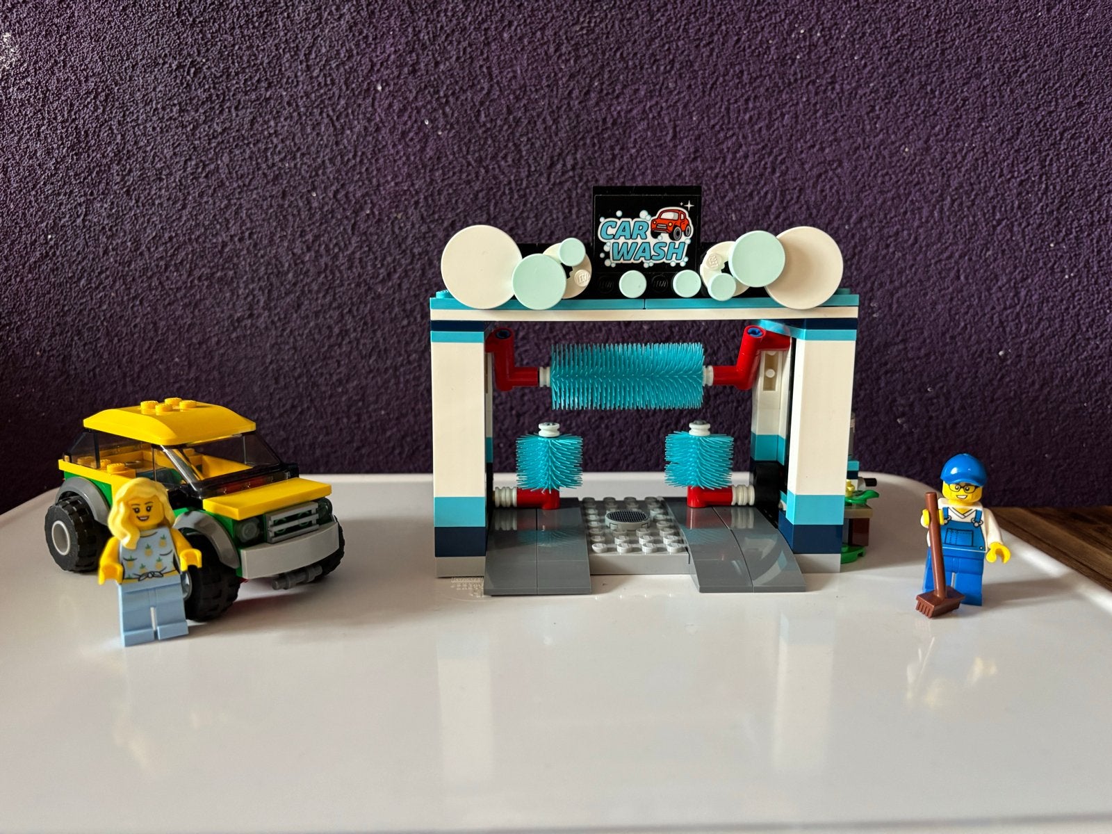 Lego City 60362 Autowasstraat compleet met boekjes, City, Lego, Ophalen of Verzenden, Zo goed als nieuw