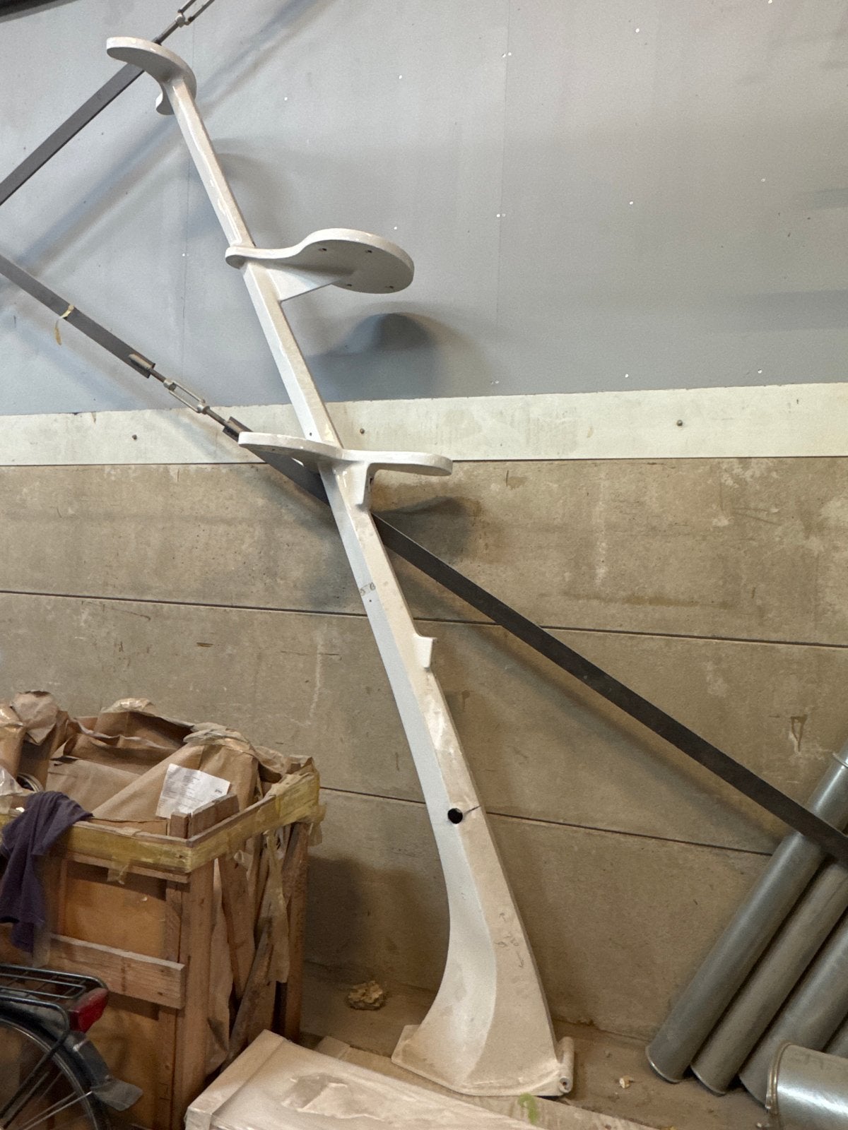 Aluminium radarmast, navigatie mast, Watersport en Boten, Bootonderdelen, Ophalen of Verzenden, Gebruikt