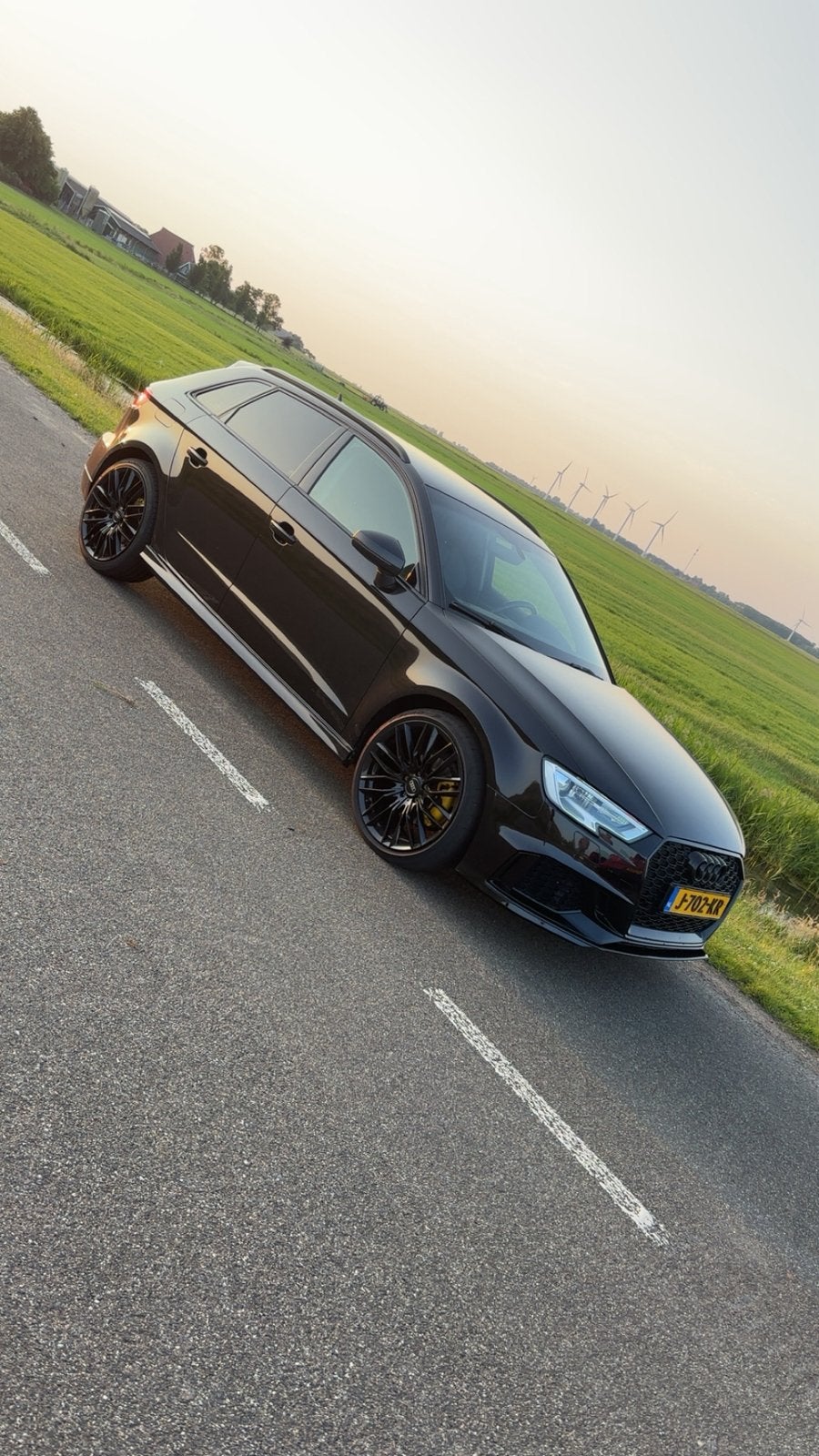 Audi A3 1.0 TFSI Sportback - Pantherblack I RS-3 Look, Voorwielaandrijving, Stof, Zwart, Zwart