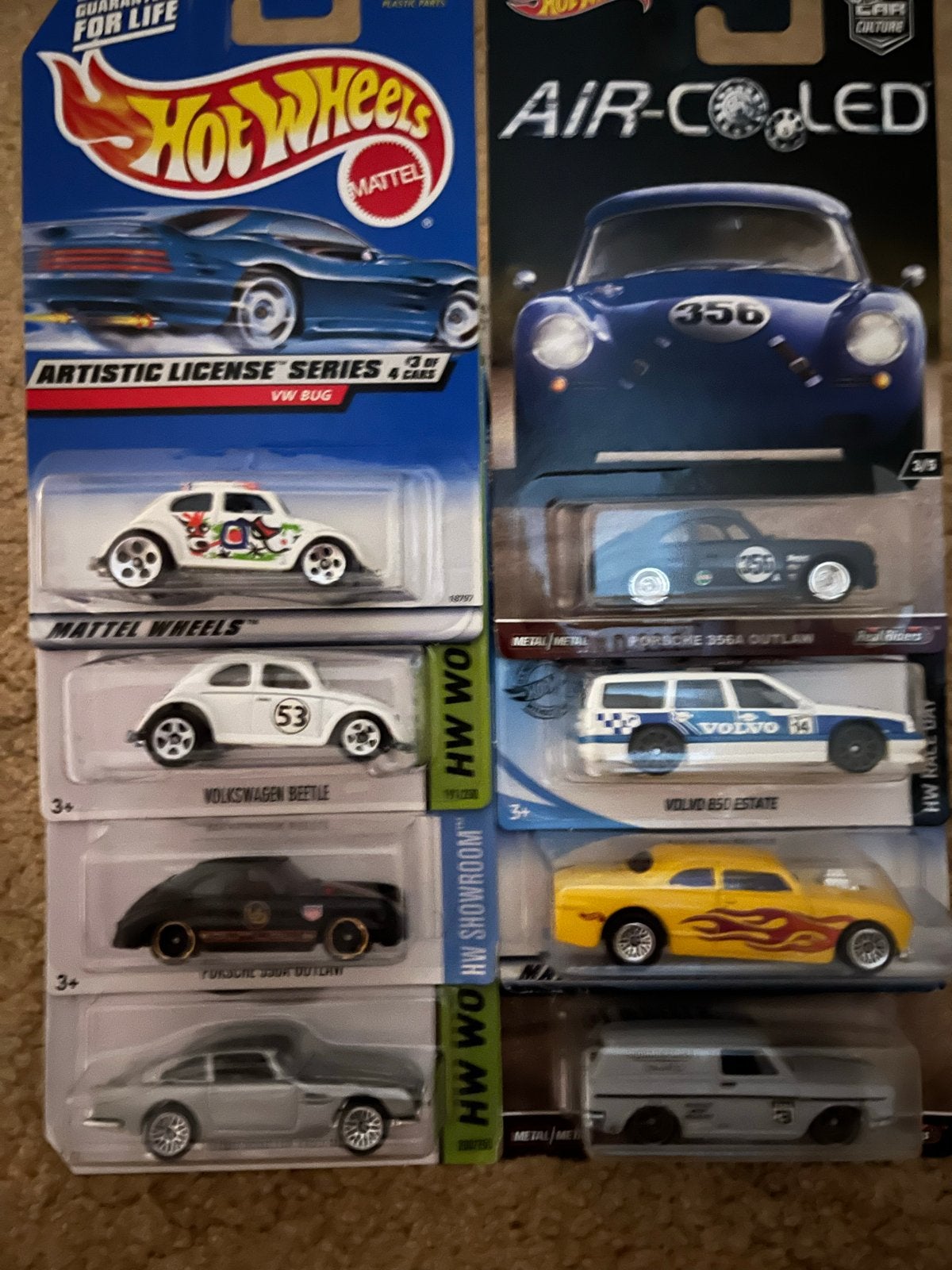 8x Hot Wheels Diecast Auto's - Nieuw in Verpakking, Ophalen of Verzenden, Nieuw, Auto