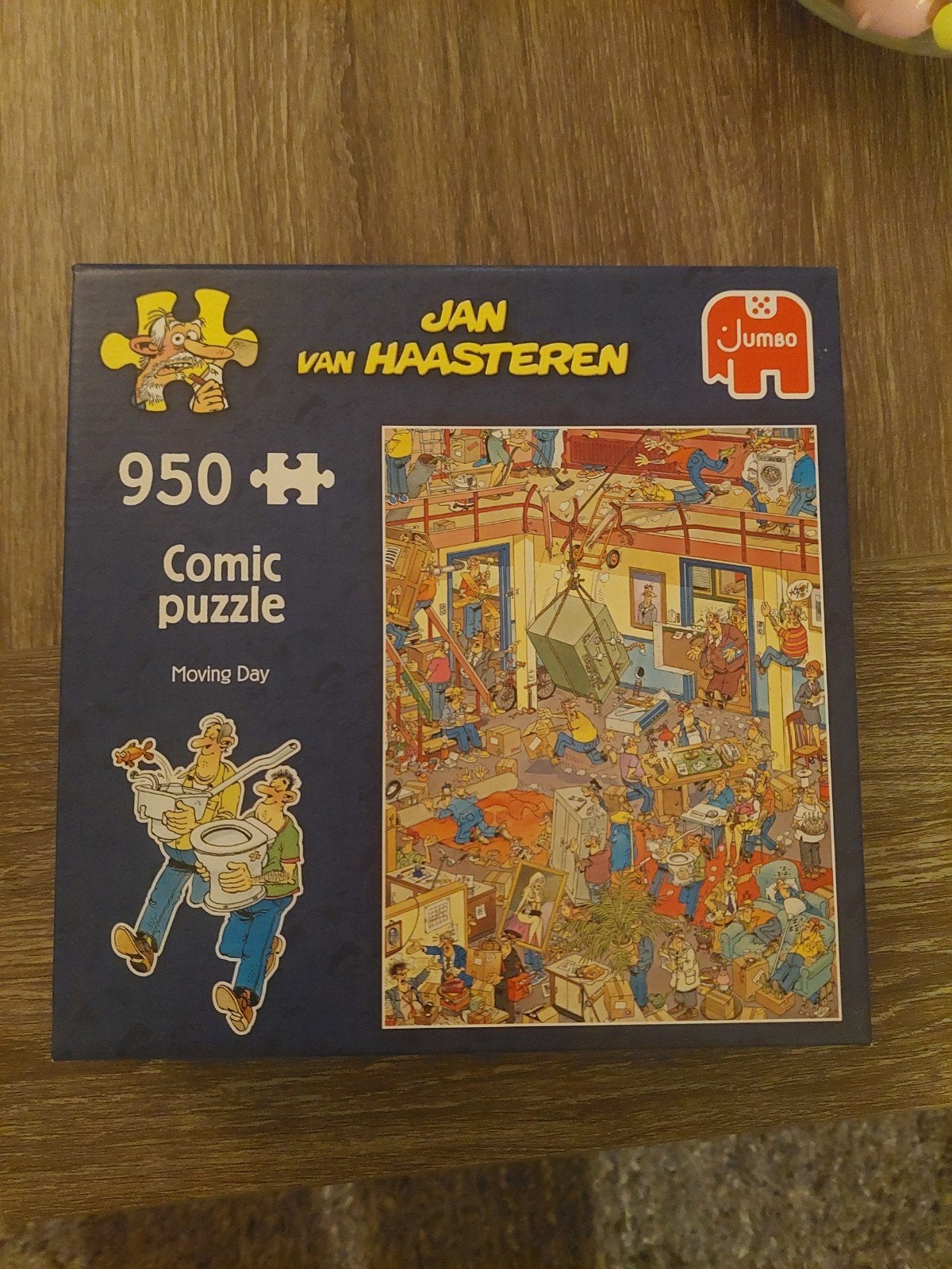 Jan van haasteren puzzel 950, Hobby en Vrije tijd, Ophalen of Verzenden, 500 t/m 1500 stukjes, Zo goed als nieuw