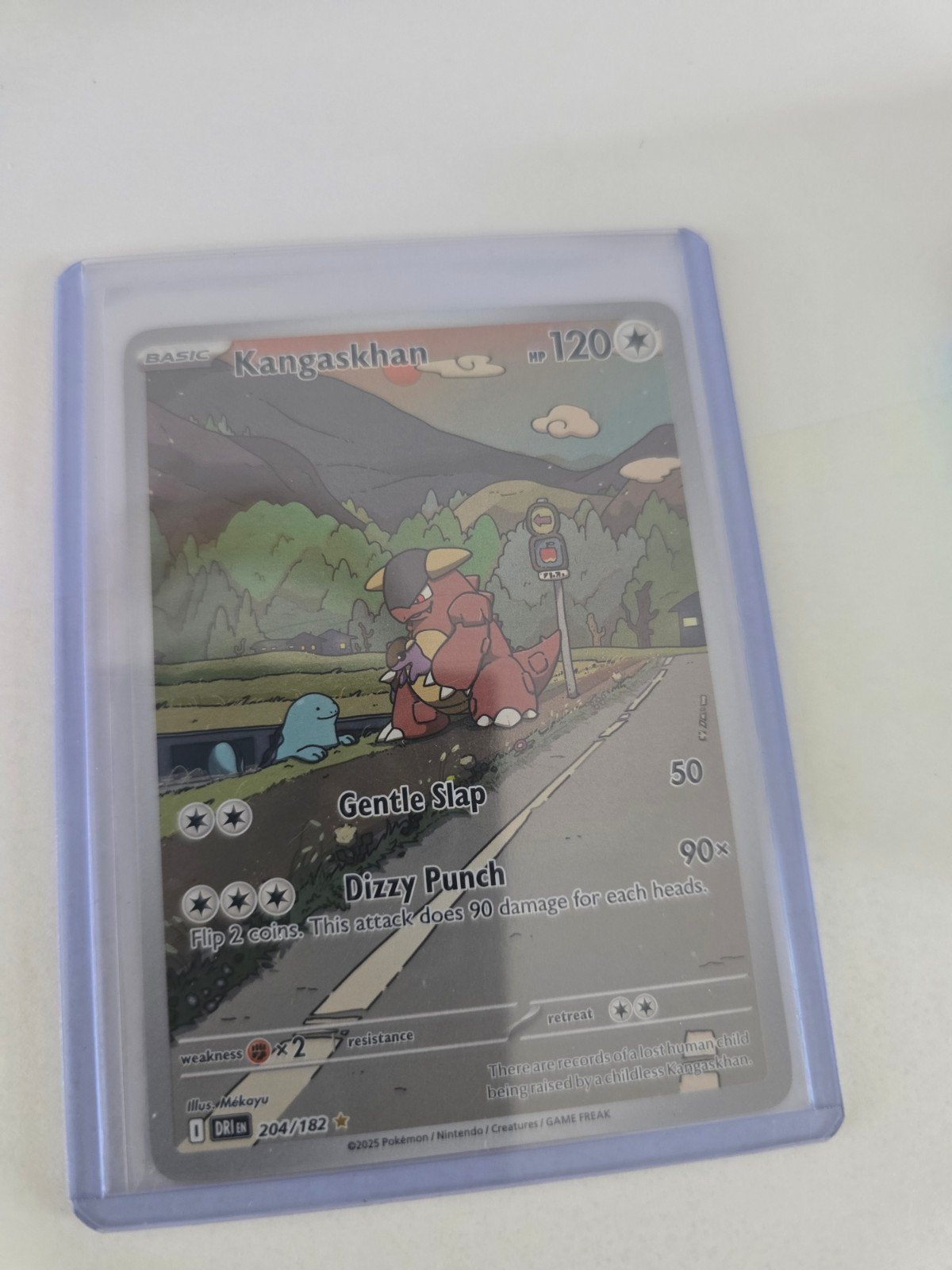 Kangaskhan 204/182 Pokémon kaart - Nieuw in sleeve, Ophalen of Verzenden, Nieuw, Losse kaart