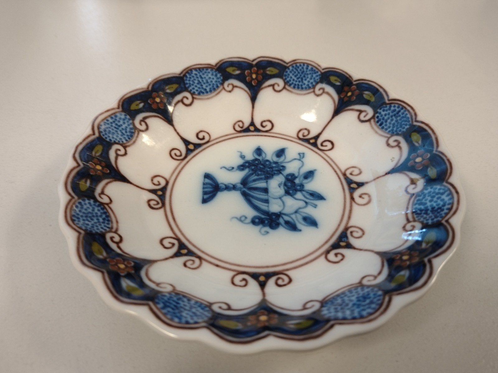 Makkum Aardewerk Wandbordje - Handgeschilderd, Ophalen of Verzenden