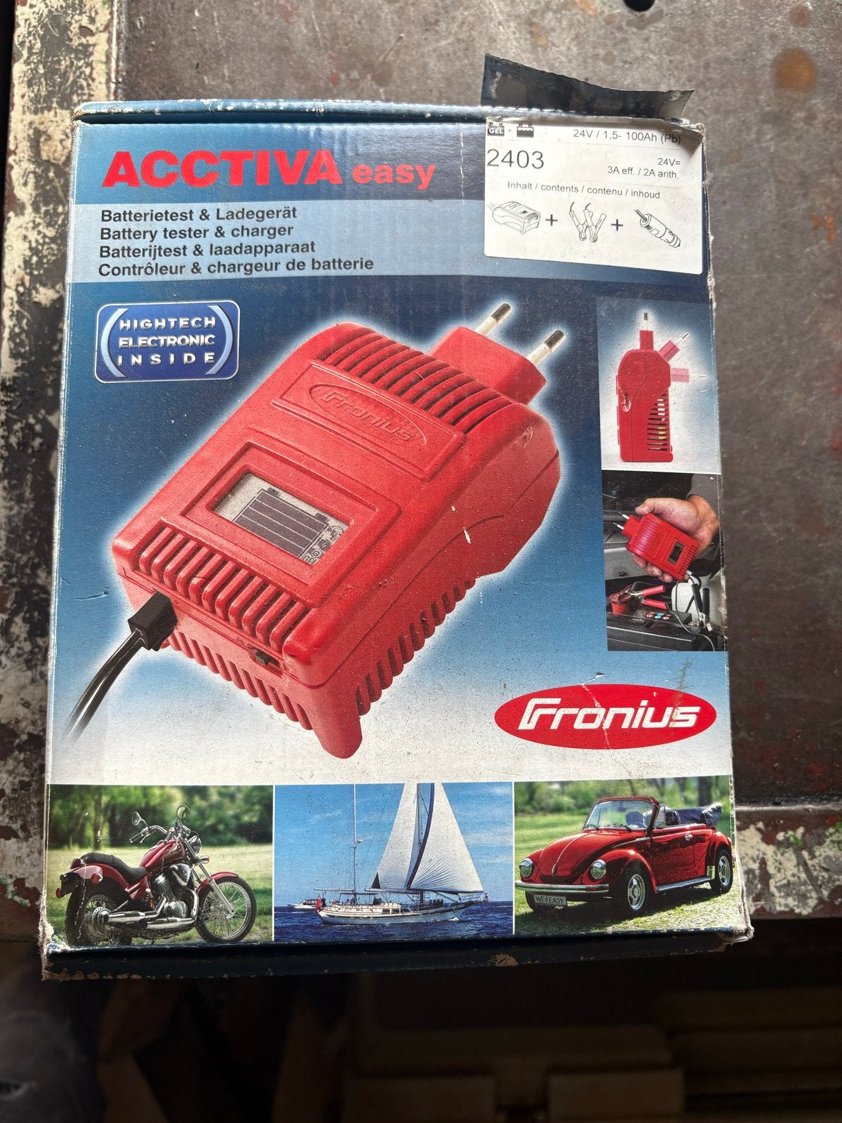 Nieuw! Fronius Acctiva Easy Acculader & Tester 24V, Auto-onderdelen, Nieuw, Overige automerken