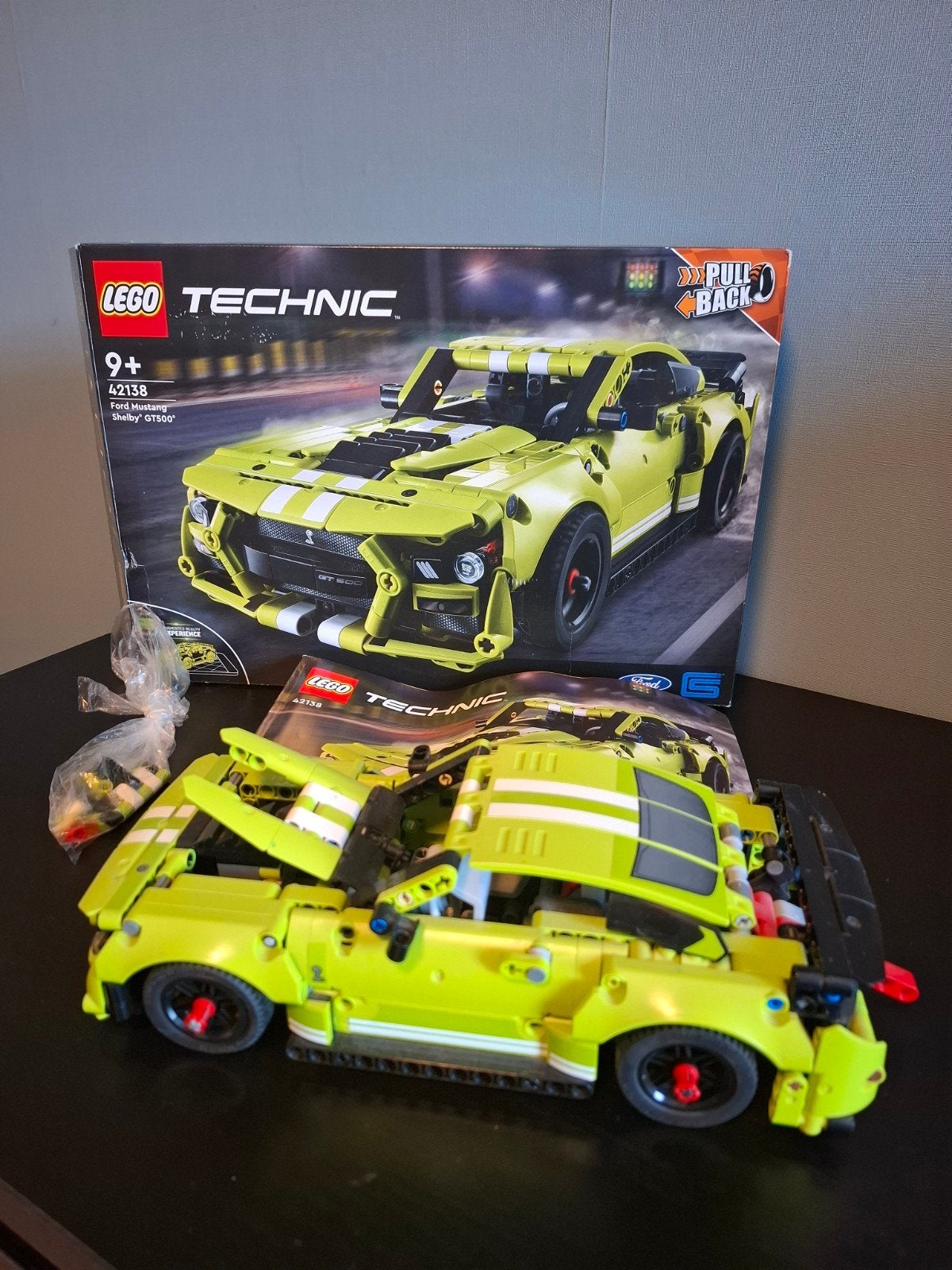 LEGO Technic Ford Mustang Shelby GT500 met pull-back, Ophalen of Verzenden