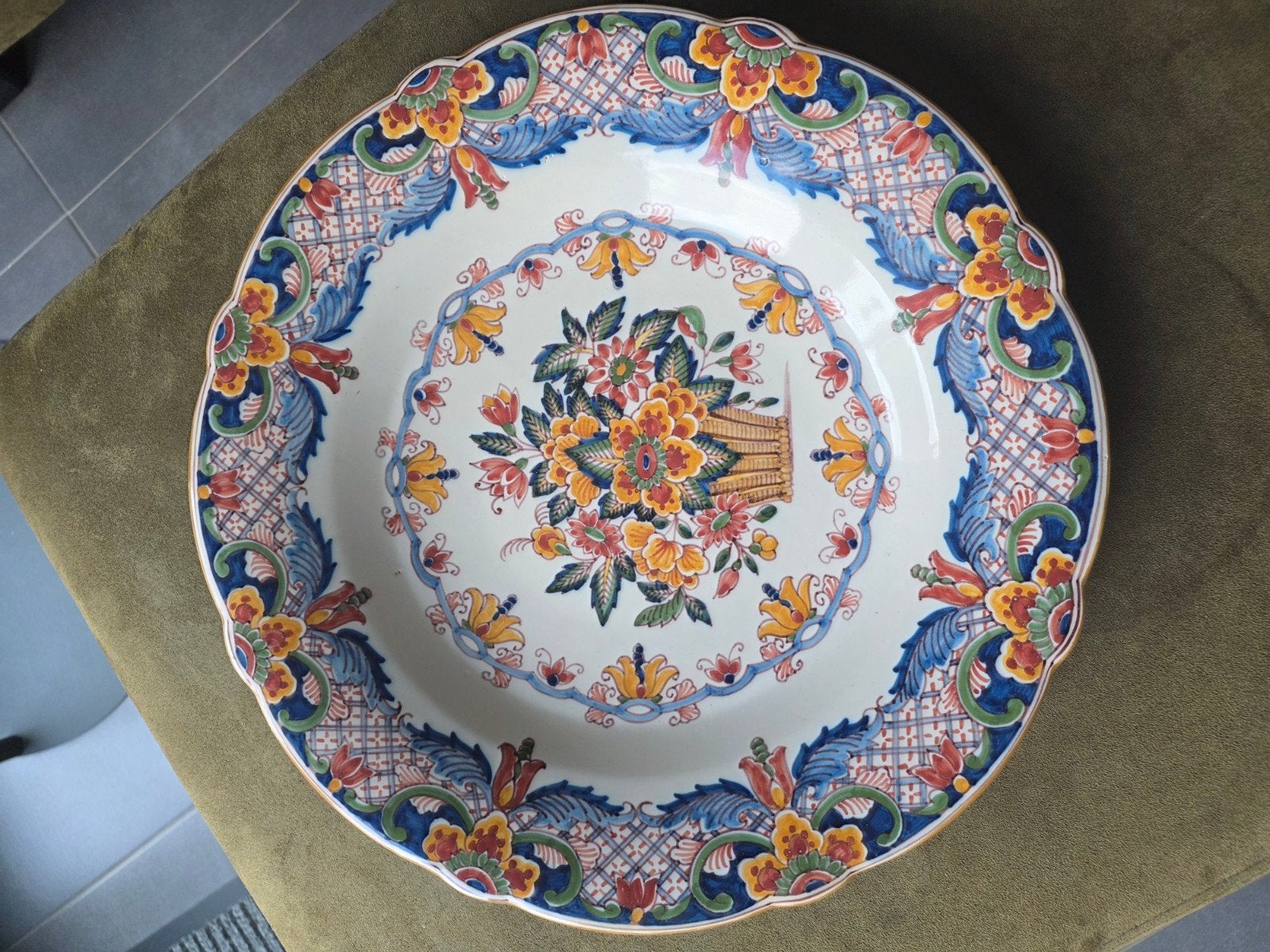 Bord 40cm, Ophalen of Verzenden