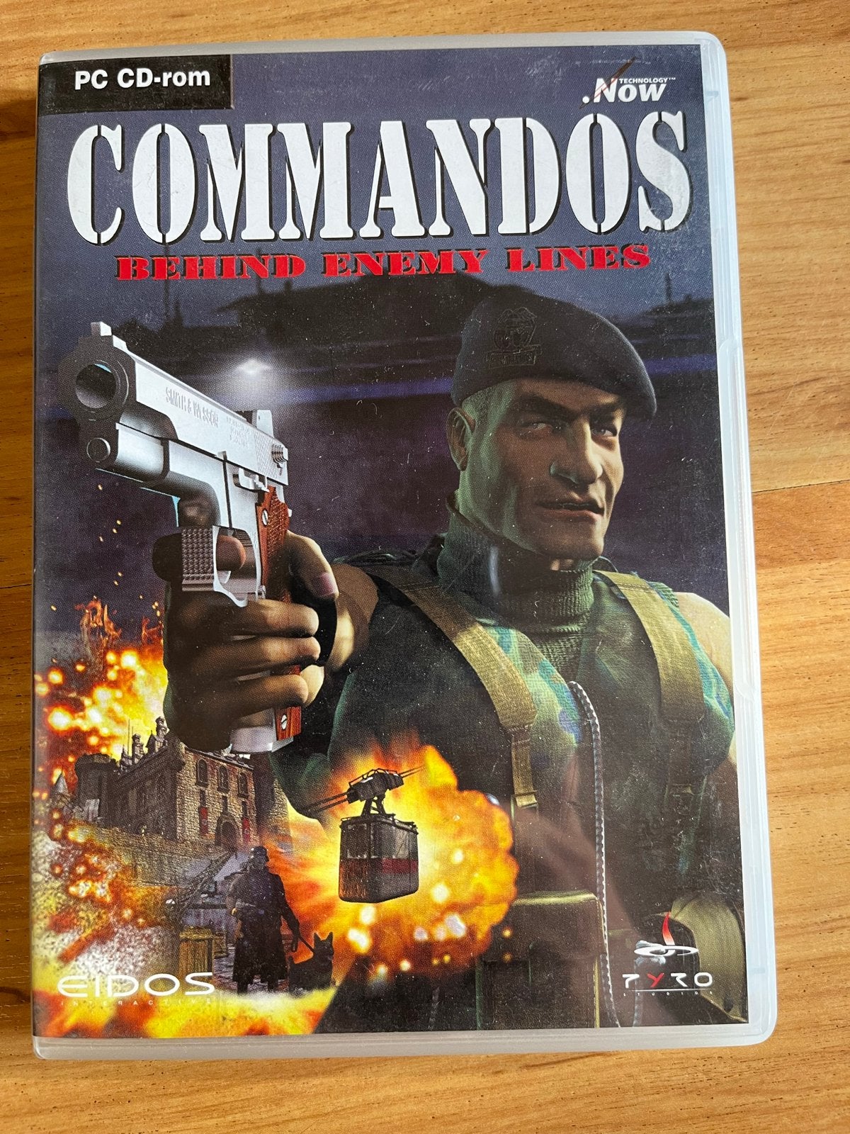 Commandos: Behind Enemy Lines PC CD-rom, Gebruikt, Verzenden, 1 speler, Strategie en Constructie