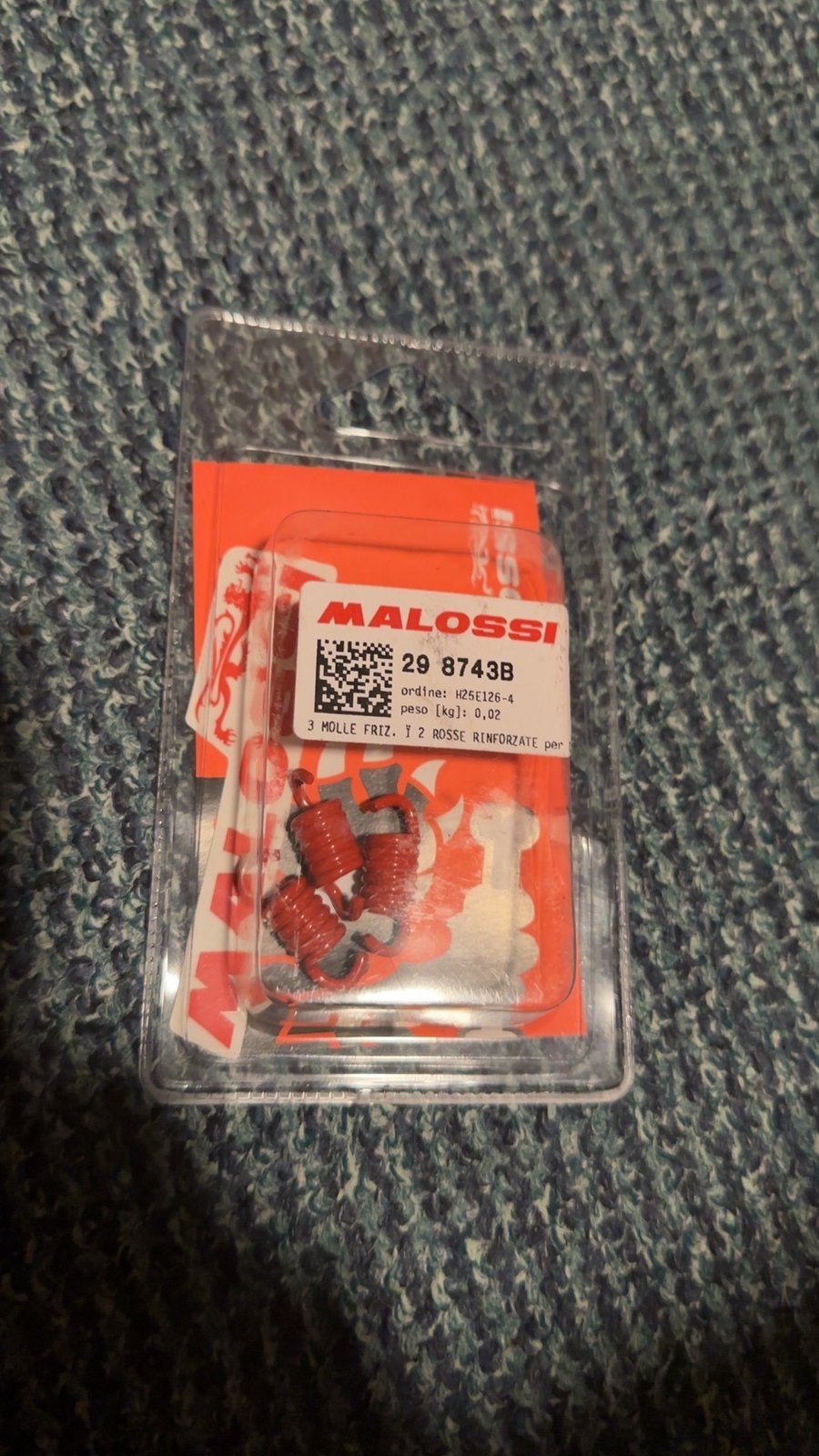 Malossi trekveren rood 0,02 Nieuw!, Ophalen of Verzenden, Nieuw, Blok, Piaggio