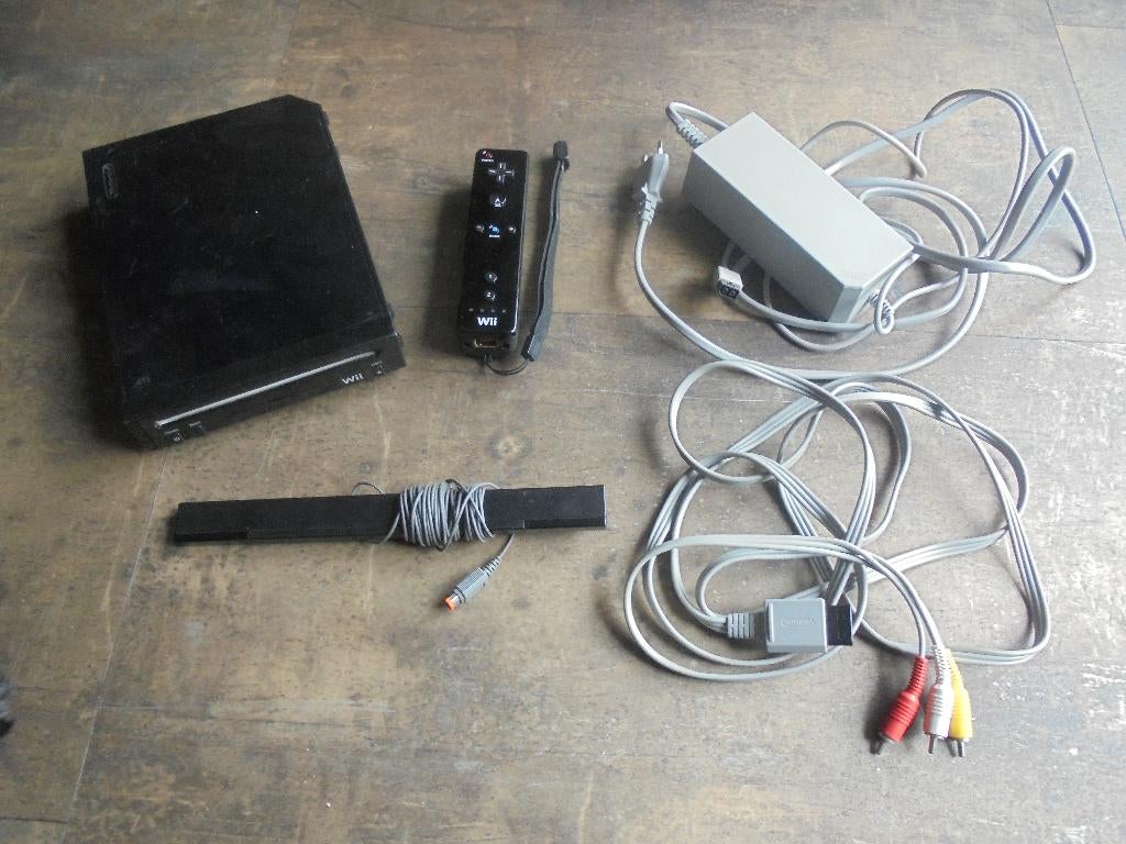 Nintendo Wii spelconsole (zie foto's), Ophalen of Verzenden, Gebruikt, Met 1 controller