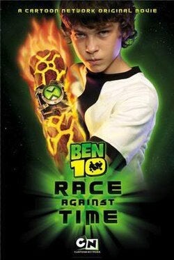 DVD Ben 10 Race Against Time, Ophalen of Verzenden, Zo goed als nieuw, Vanaf 12 jaar, Actiekomedie