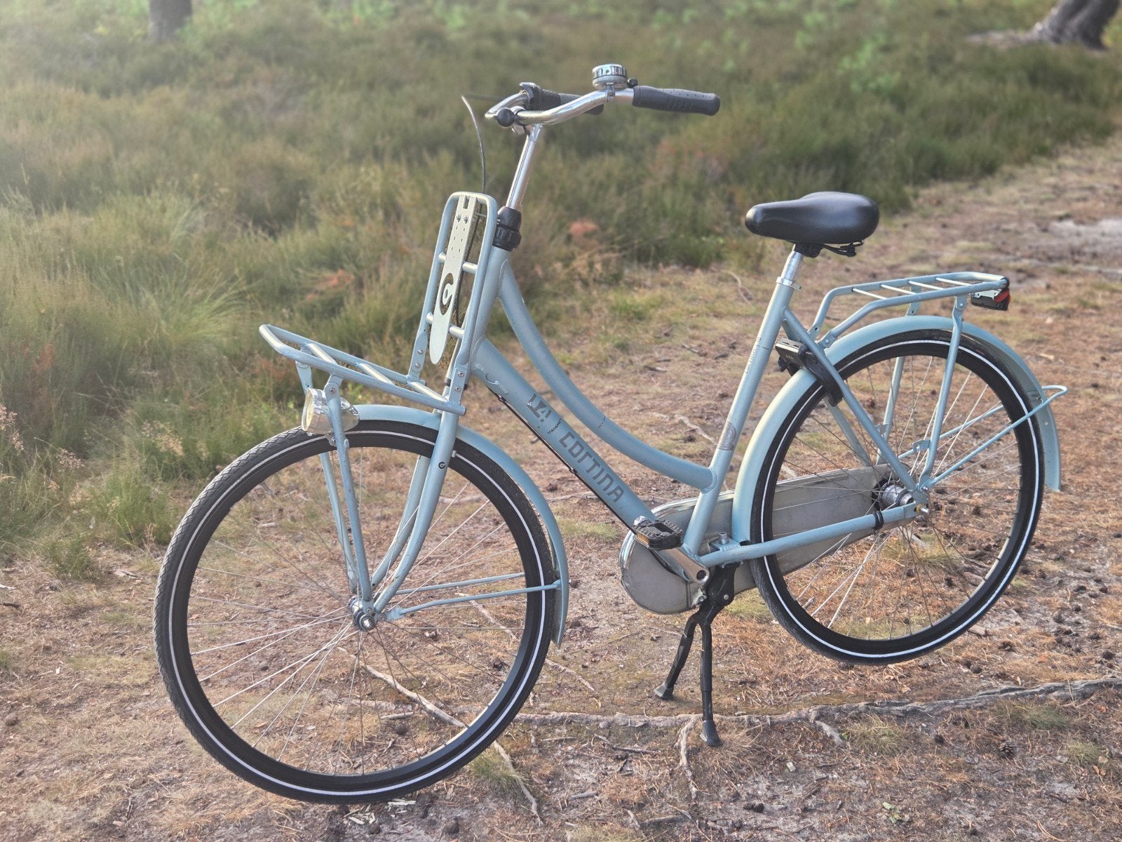 Cortina U4 Transportfiets - Lichtblauw, Fietsen en Brommers, Fietsen | Dames | Damesfietsen, Ophalen of Verzenden