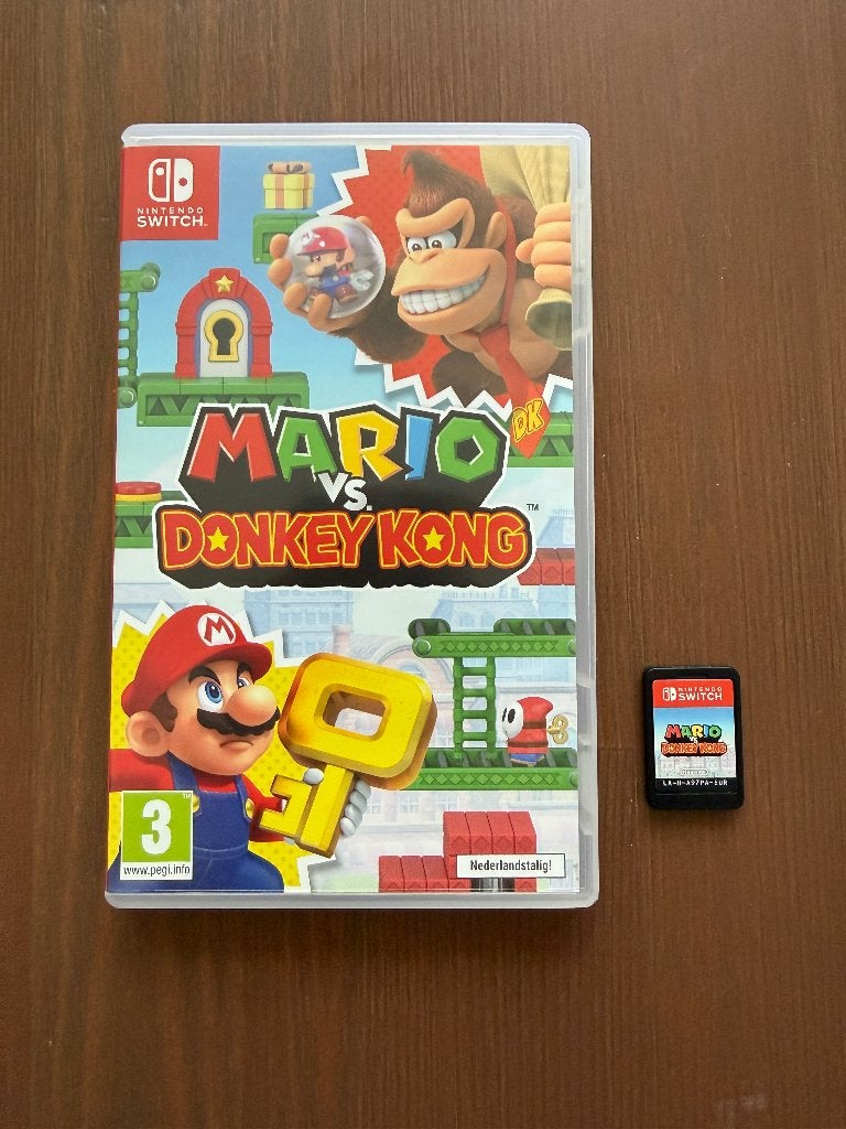 Mario VS Donkey Kong - Nintendo Switch, Puzzel en Educatief, 1 speler, Ophalen of Verzenden, Zo goed als nieuw
