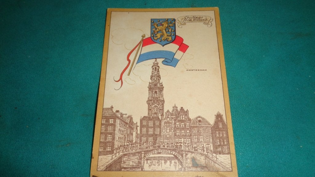 Oorlog wo2 bevrijding Amsterdam Erven Lucas Bols ww2, Verzamelen, Verzenden, Overige soorten, Nederland, Overige typen