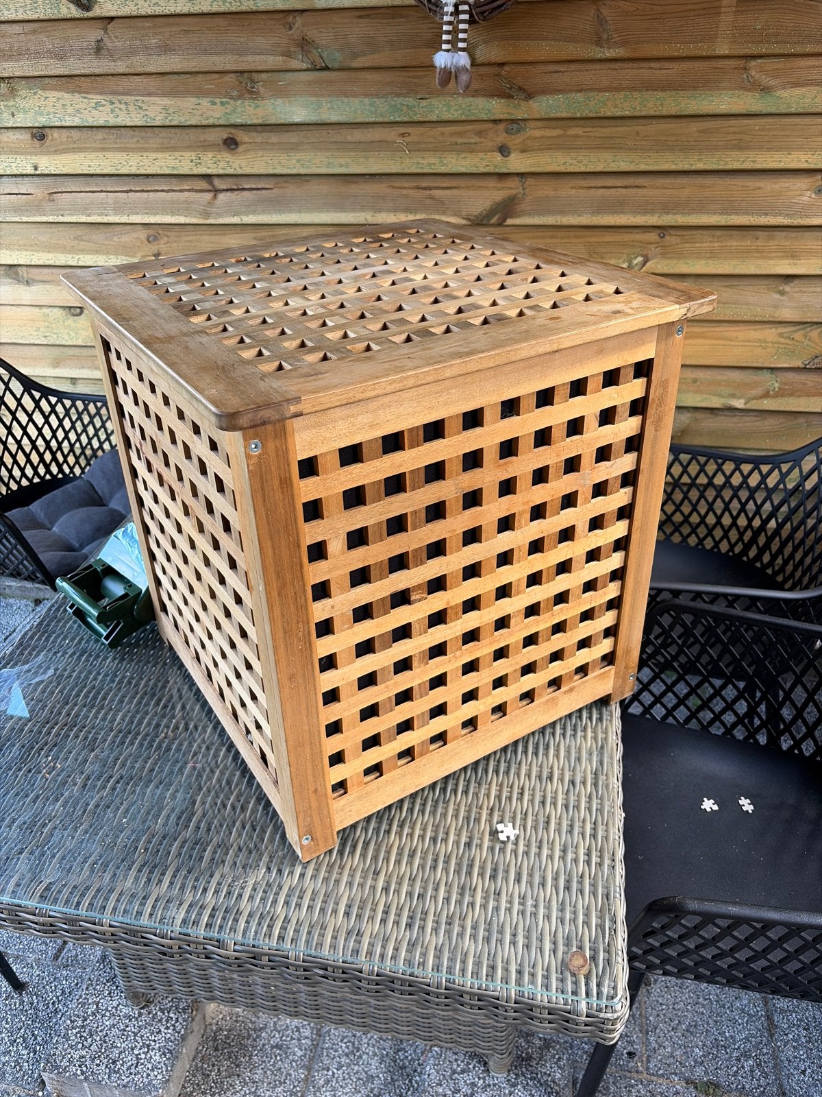 Houten bak/tafel, Ophalen of Verzenden, Zo goed als nieuw