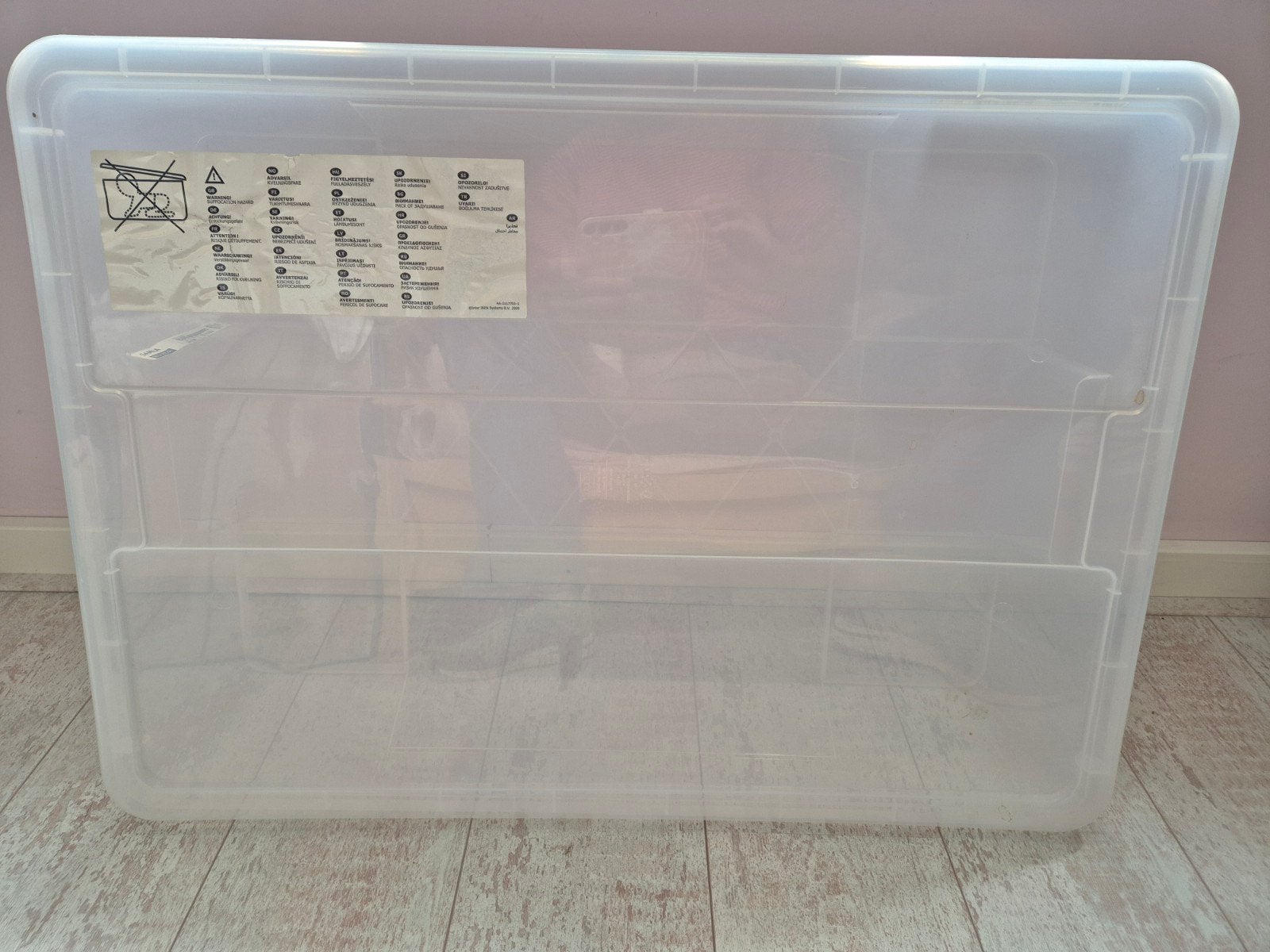 grote Ikea Samla opbergdoos. 78 - 56- 18cm, Ophalen