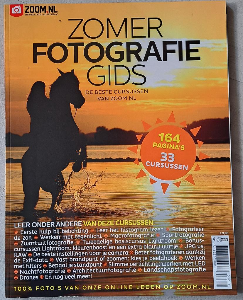 Zomer fotografie gids 2018, Verzenden, Zo goed als nieuw, Fotografie algemeen