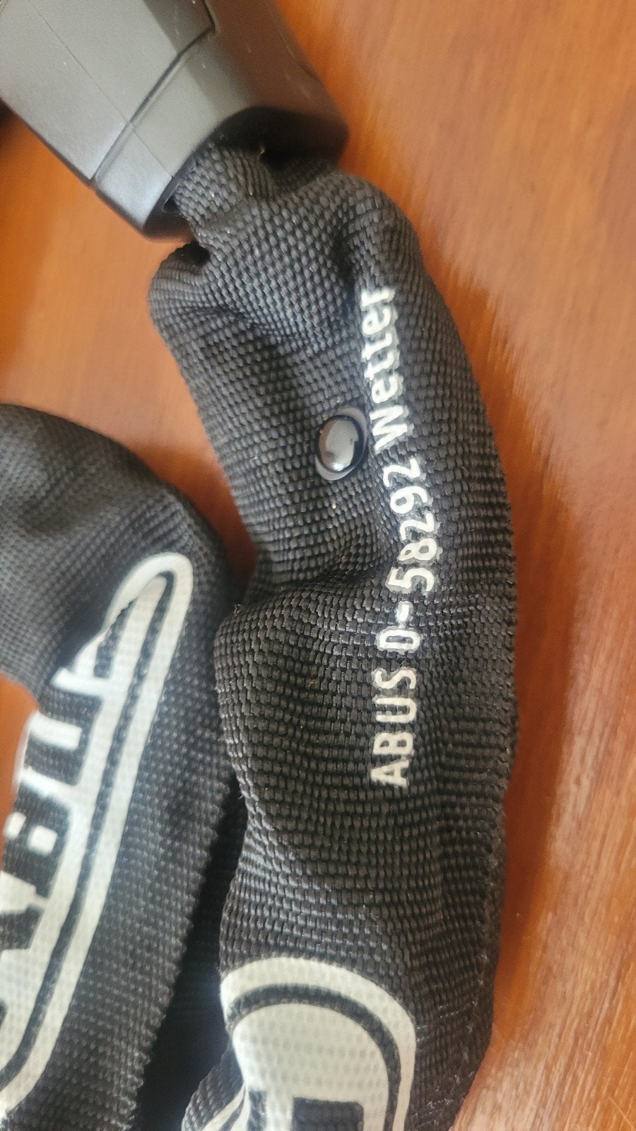 ABUS Kettingslot - Zo goed als nieuw, Ophalen of Verzenden, Zo goed als nieuw, Kettingslot