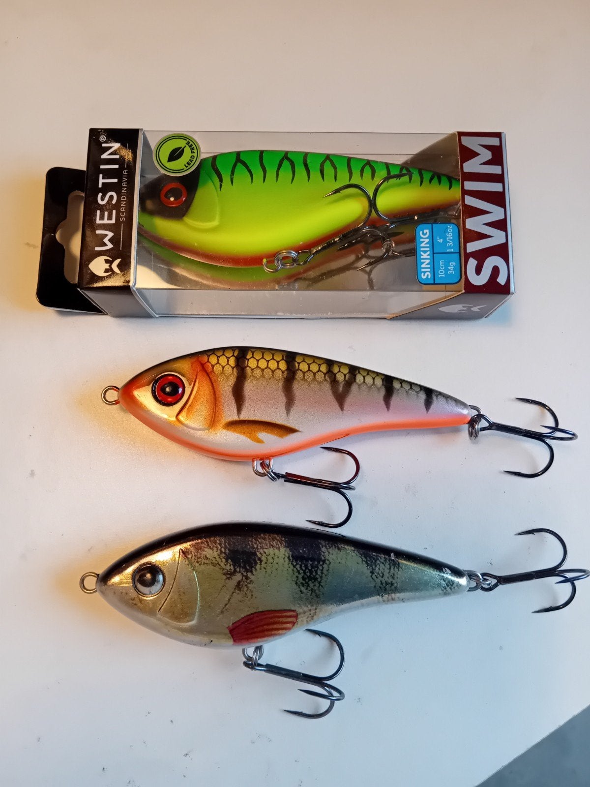 Westin Swim sinking 34 gram. Kunstaas, Ophalen of Verzenden, Overige typen