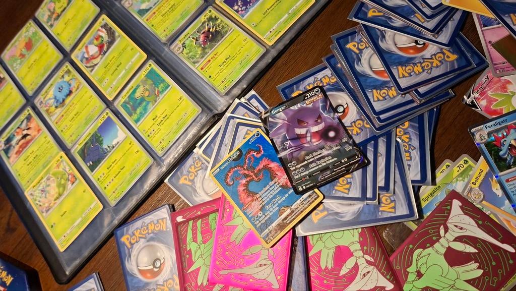 Pokemon kaarten, grote hoeveelheid in 1 koop, Ophalen of Verzenden, Gebruikt, Meerdere kaarten, Foil