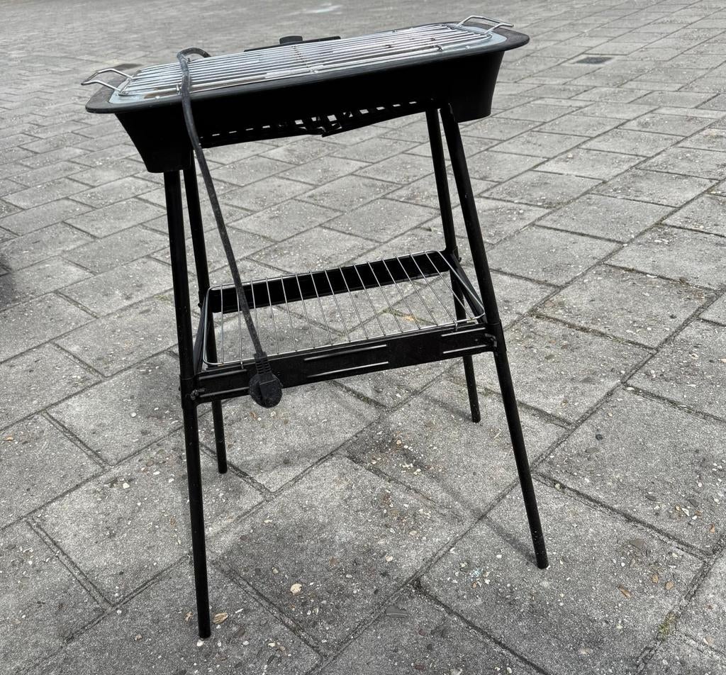 Elektrische BBQ met standaard - Ideaal voor balkon/tuin, Ophalen, Gebruikt, Onbekend