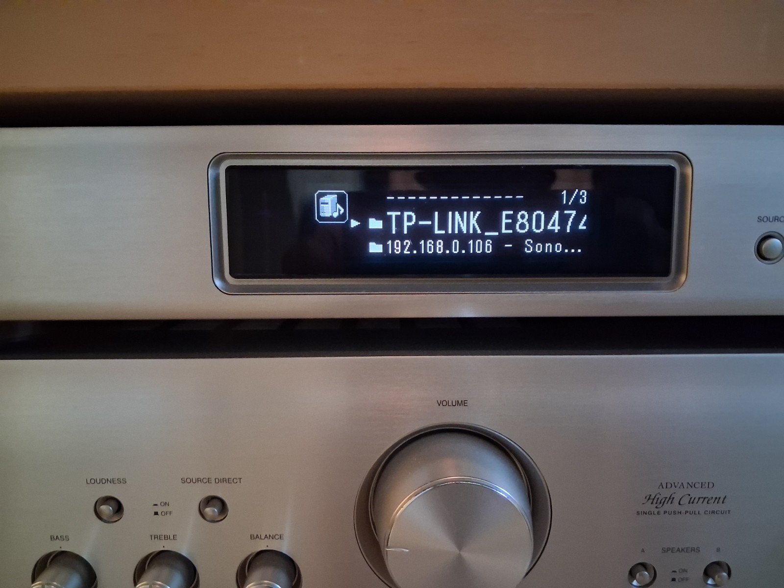 Denon DNP-720AE Netwerkspeler - Zilver, Ophalen of Verzenden