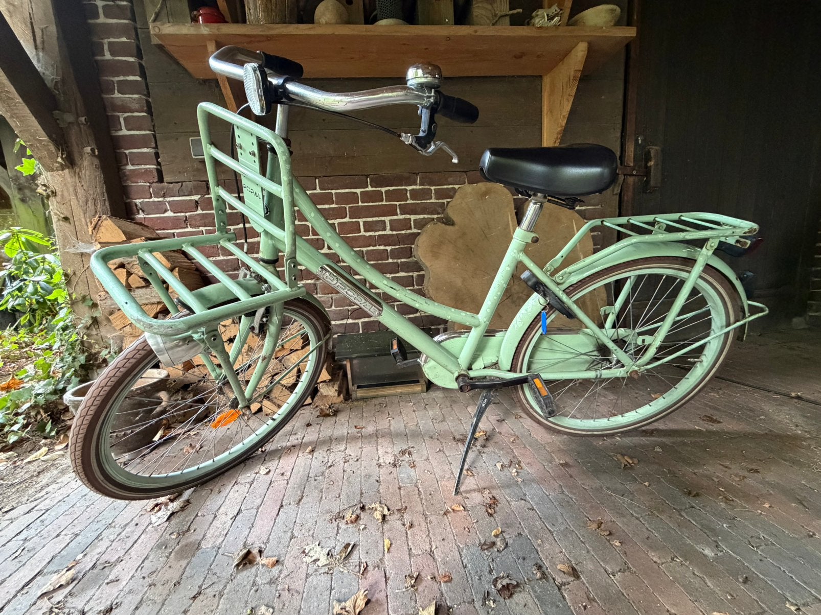 24 inch Popal meisjesfiets, Ophalen, Terugtraprem, Handrem, Gebruikt