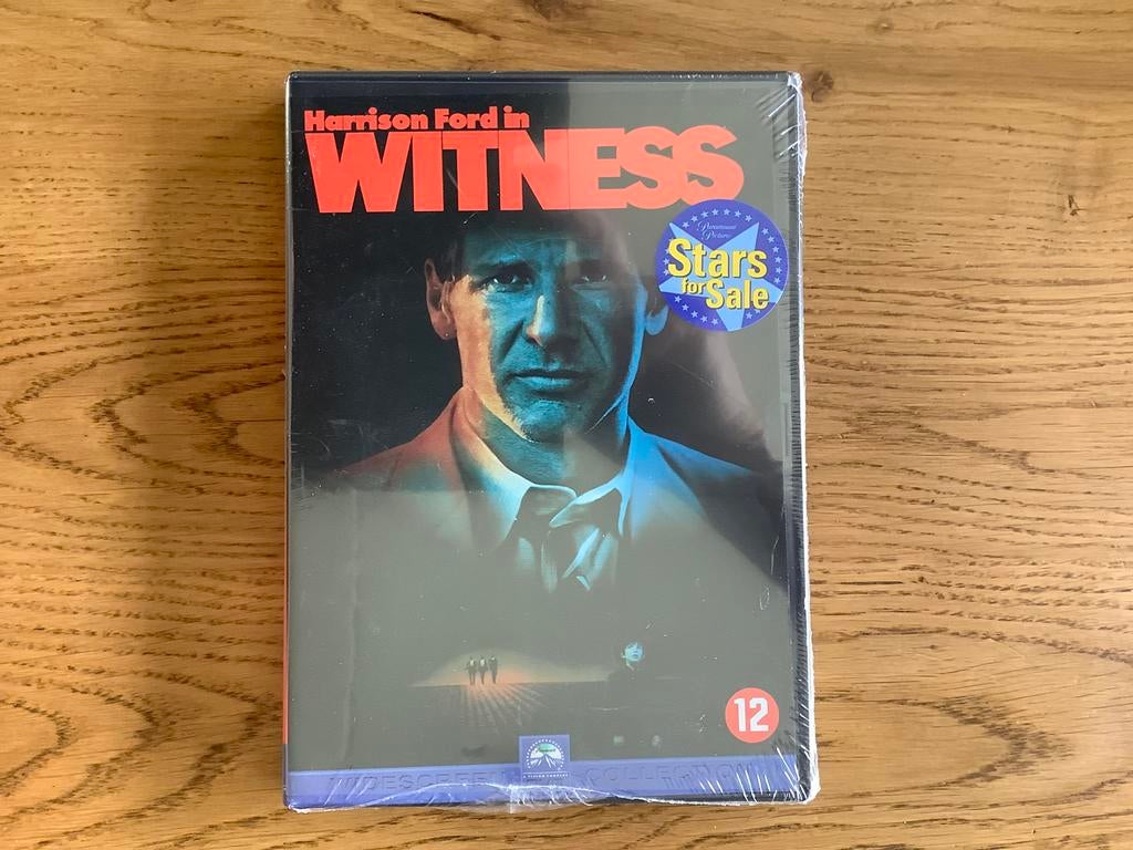 8) WITNESS, regie Peter Weir, Harrison Ford, Kelly McGilles., Vanaf 16 jaar, 1980 tot heden, Ophalen of Verzenden, Actie en Avontuur