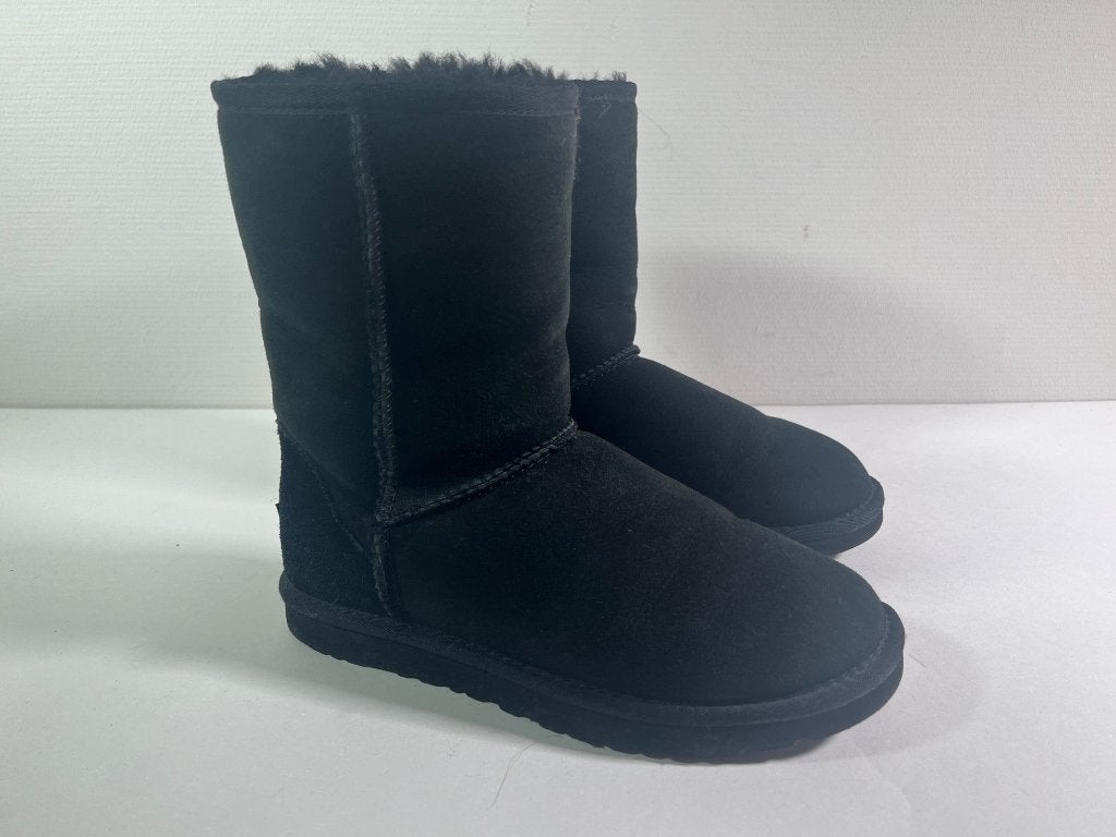 Korte zwarte Ugg laarzen Maat 36, UGG, Zwart, Lage of Enkellaarzen, Ophalen of Verzenden